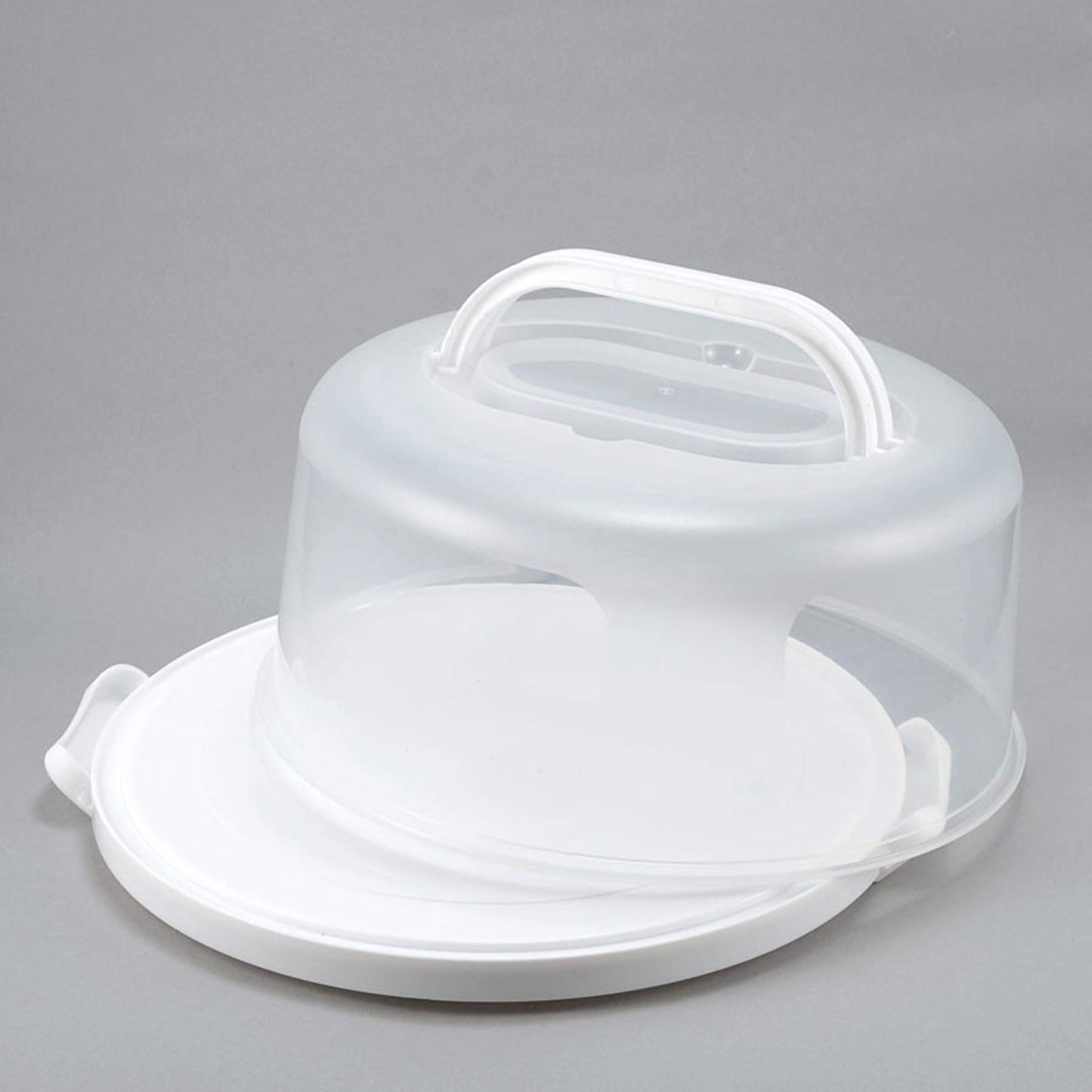 Plastic Cake Carrier with Handle 10in Cake Holder Cake Stand with Lid