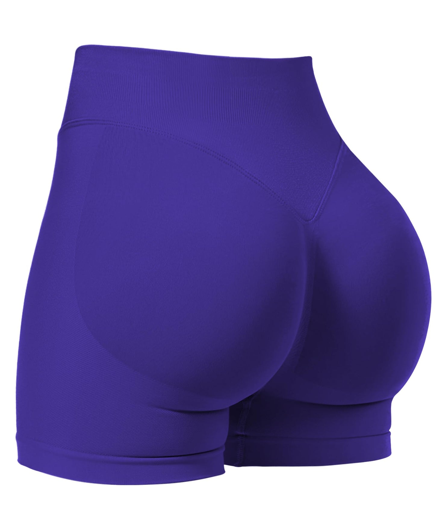 Women's Scrunch Butt Lifting Gym Shorts - Seamless Booty Biker Shorts in 3.6", 4.5", and 6" Inseams