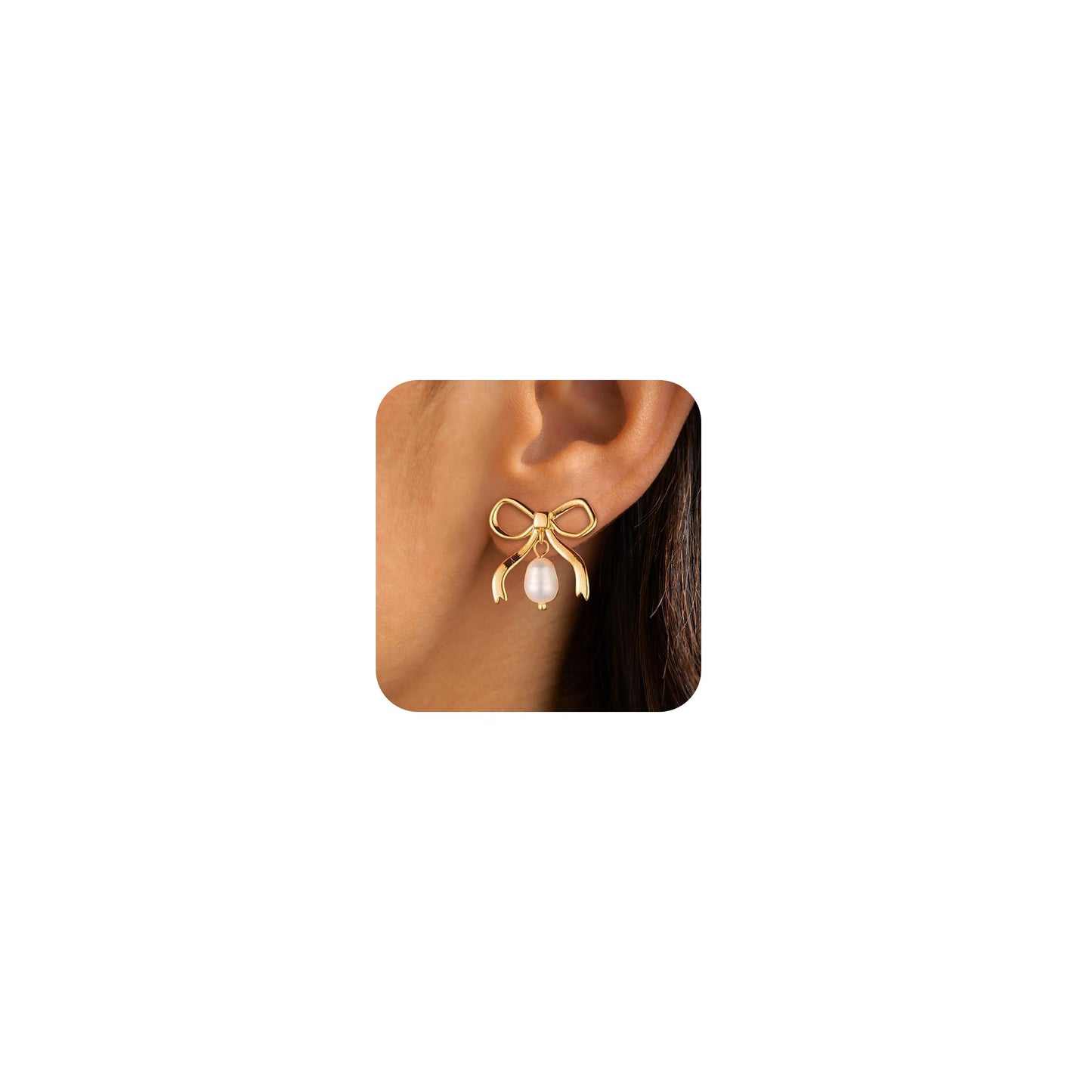 Women Bow Earrings