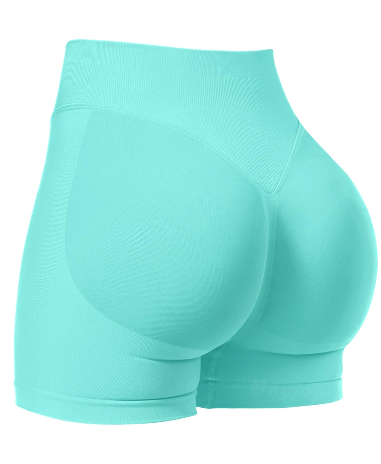 Women's Scrunch Butt Lifting Gym Shorts - Seamless Booty Biker Shorts in 3.6", 4.5", and 6" Inseams