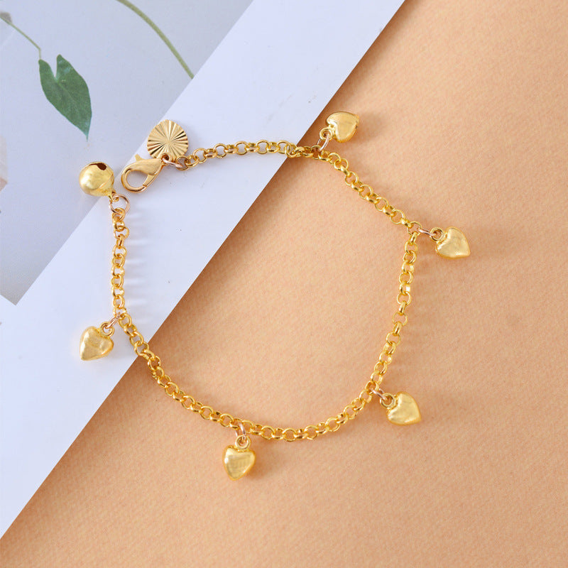 Versatile Women Heart Bracelet Women Fashion Jewelry