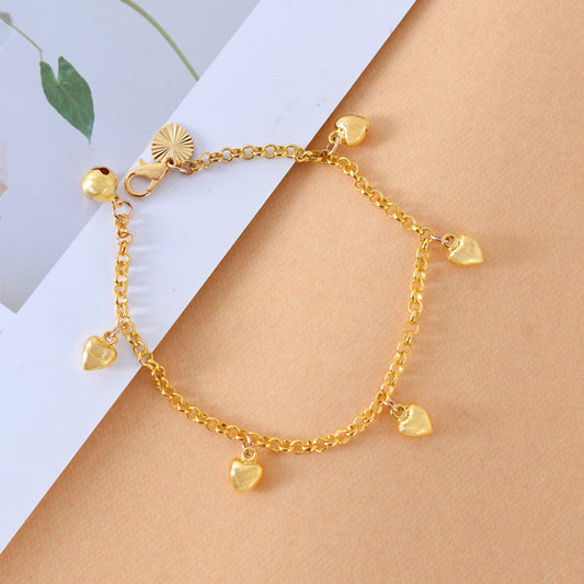 Versatile Women Heart Bracelet Women Fashion Jewelry