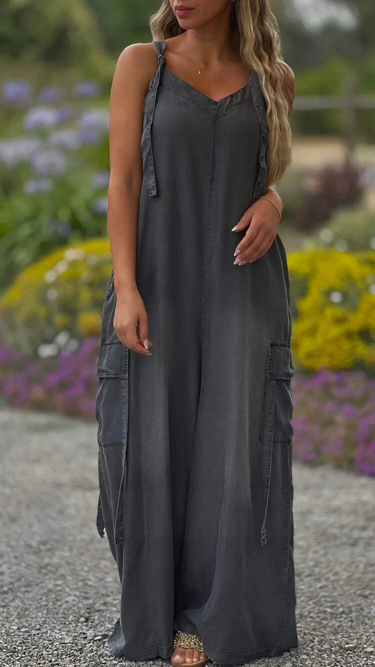 Jumpsuit Loose Comfortable Casual Pants