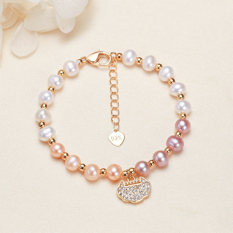 Women's Freshwater Pearl Bracelet Jewelry