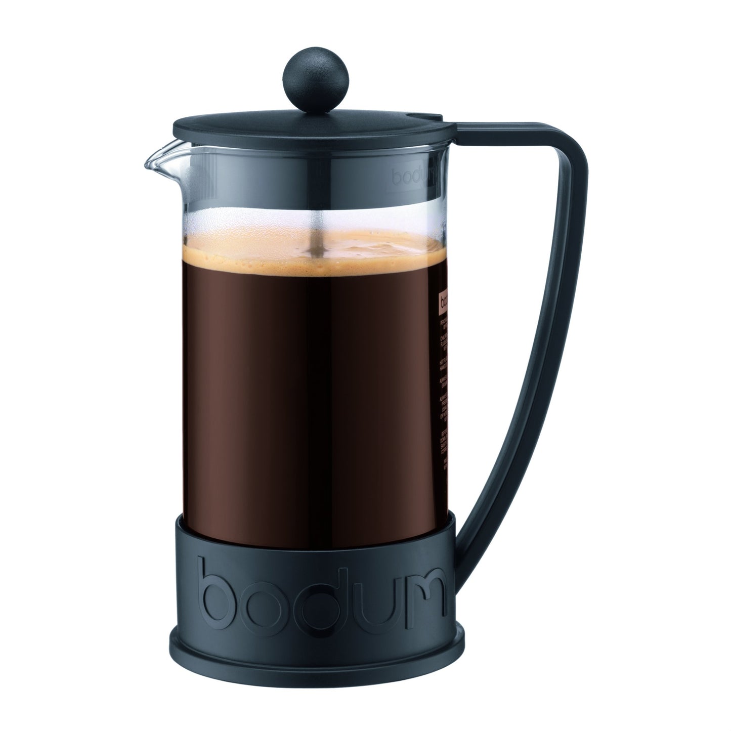 French Press Coffee Maker - Bodum 12oz Brazil High-Heat Borosilicate Glass