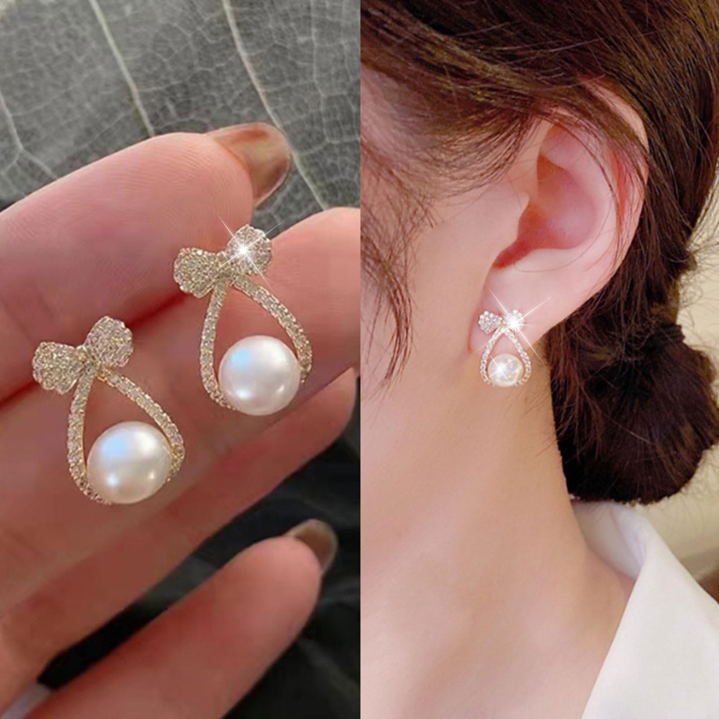 Women Bow Earrings