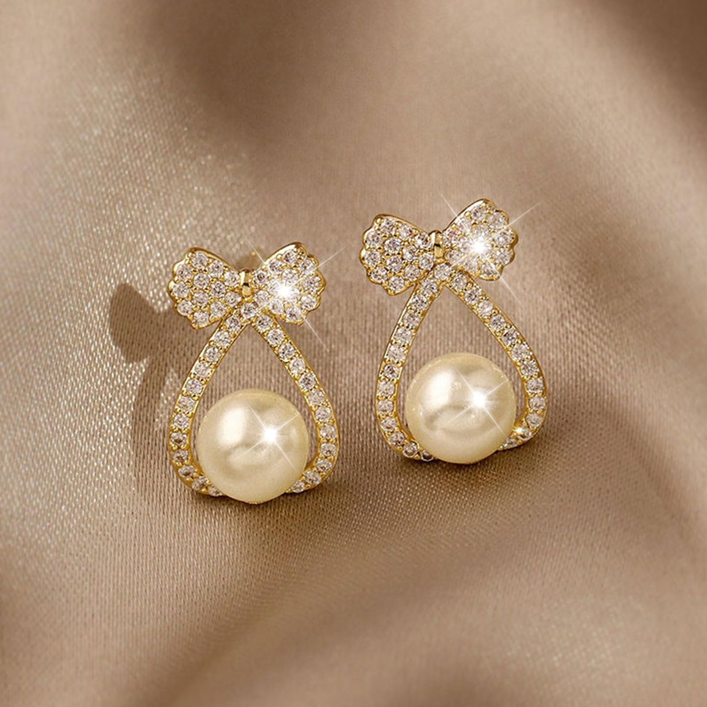 Women Bow Earrings