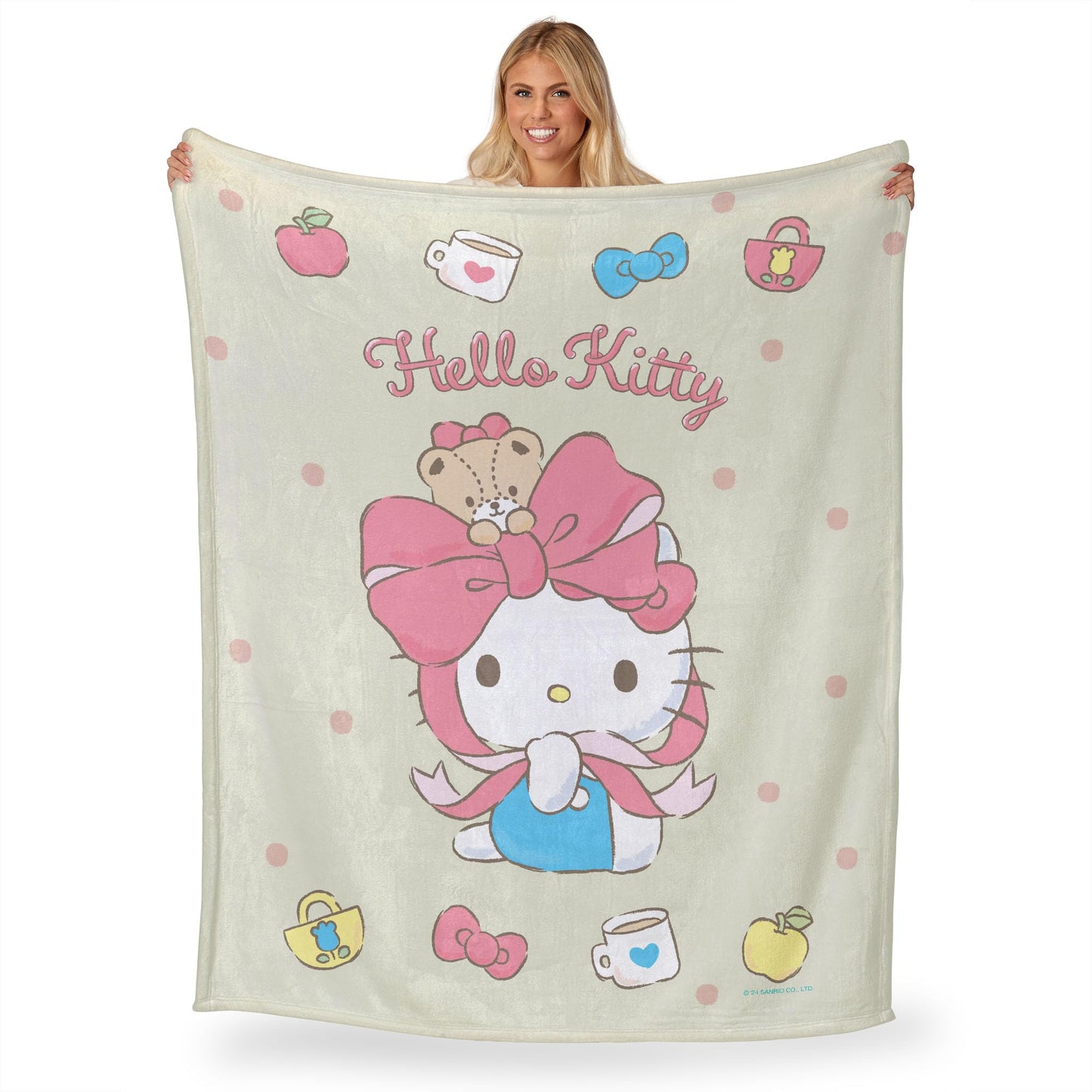 Hello Kitty Silk Touch Throw Blanket