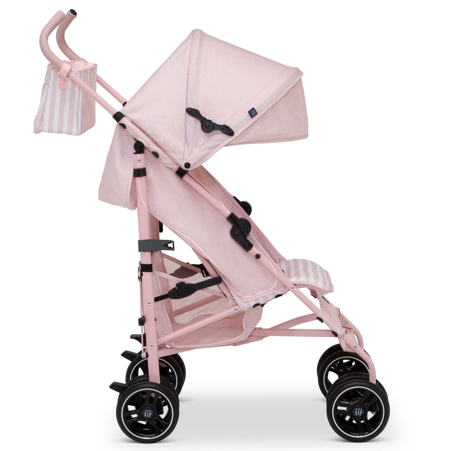 Lightweight Stroller with Recline, Compact Fold & Removable Parent Organizer