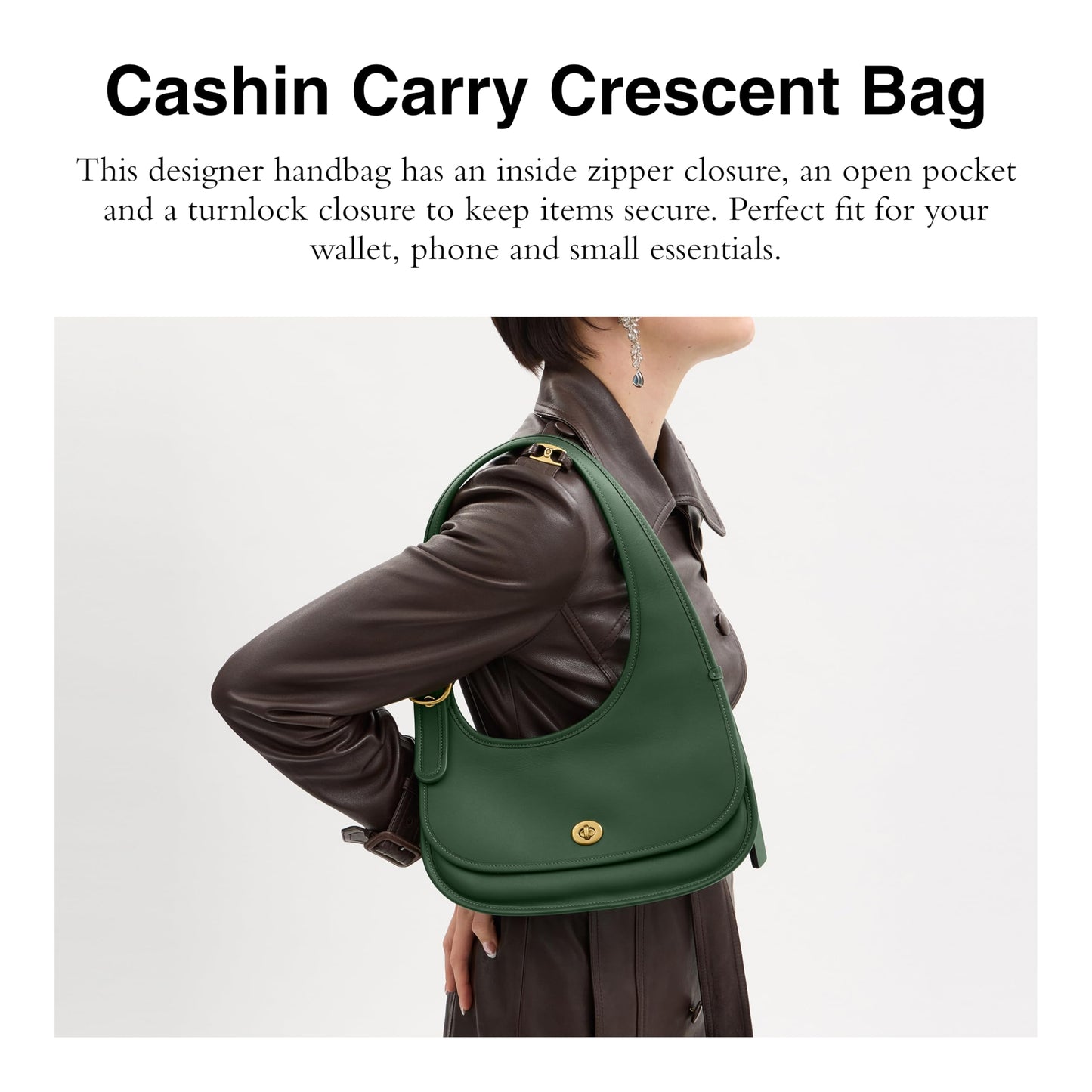 Coach Cashin Carry Crescent Bag