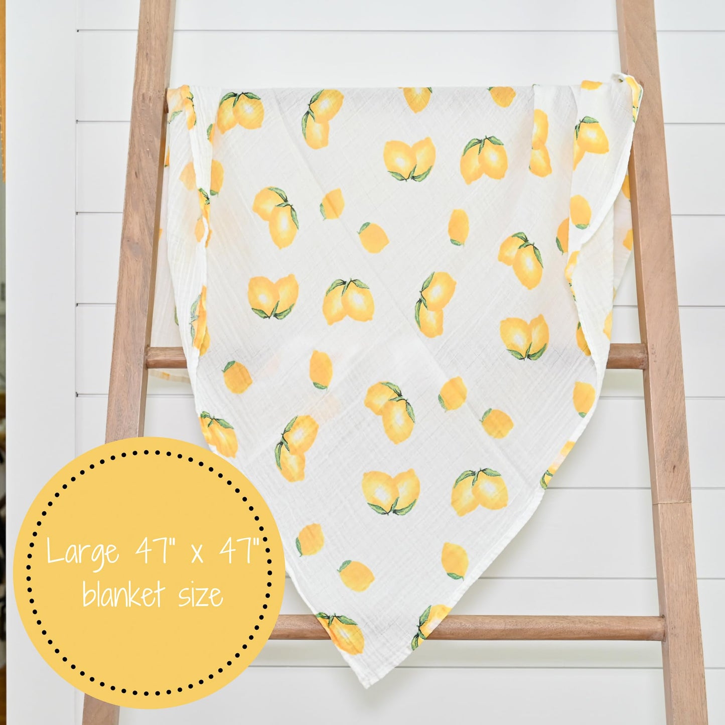 Cotton 100% Muslin Swaddle Blankets