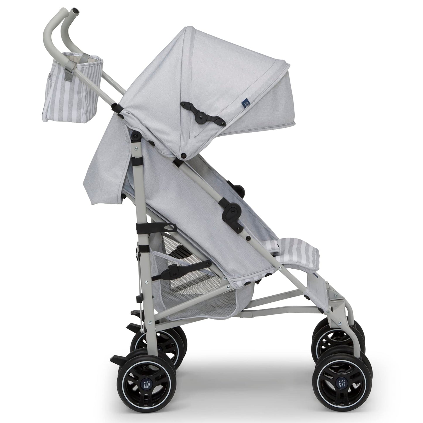 Lightweight Stroller with Recline, Compact Fold & Removable Parent Organizer