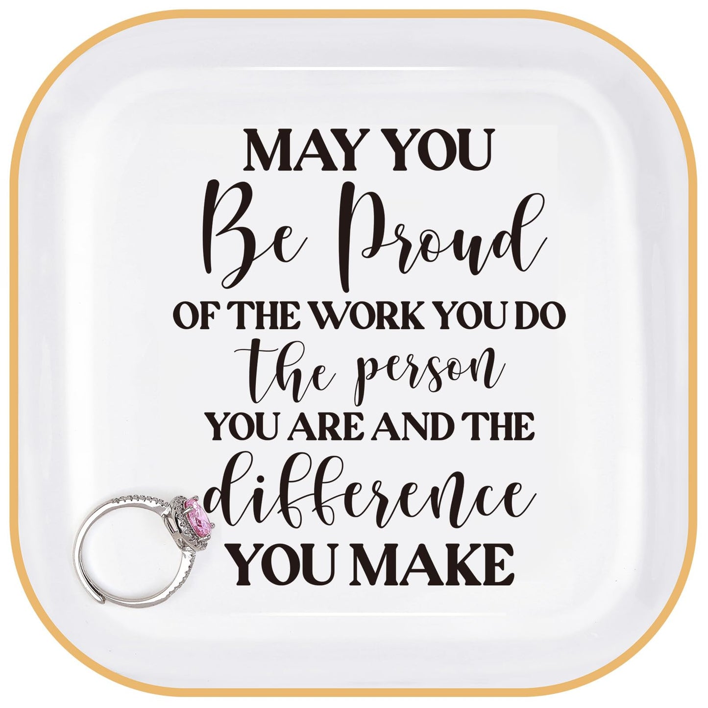 Inspirational Women Ring Dish