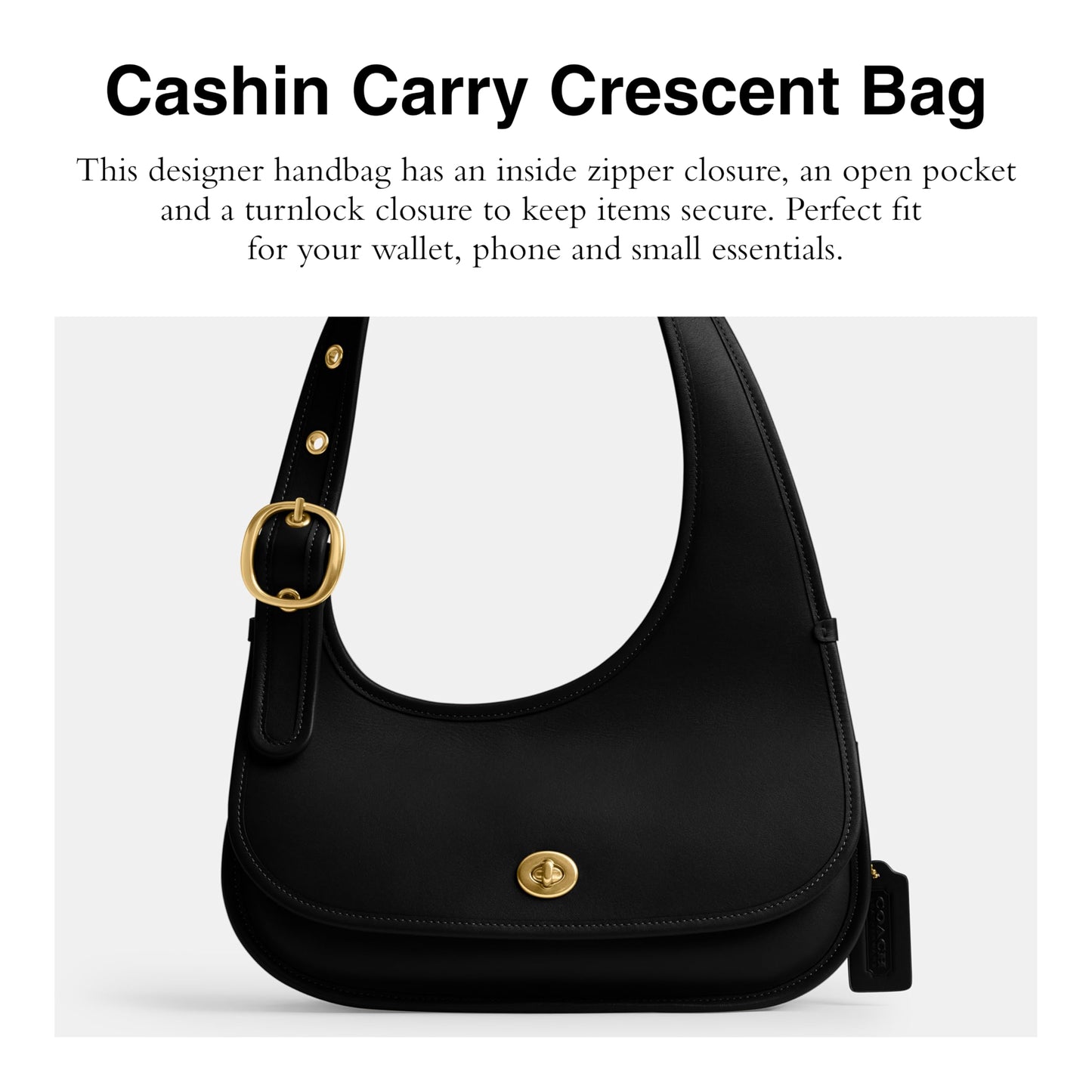 Coach Cashin Carry Crescent Bag