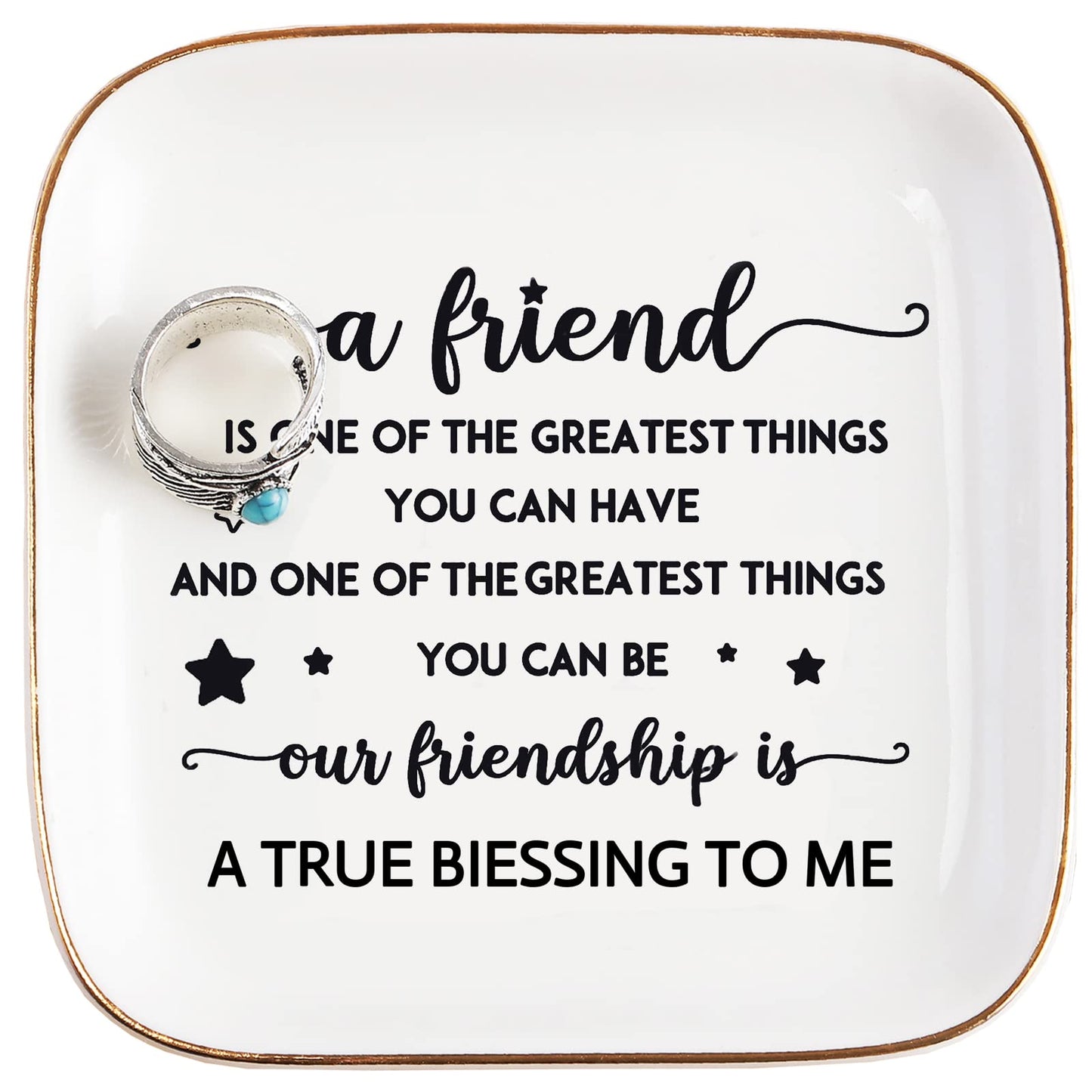 Inspirational Women Ring Dish