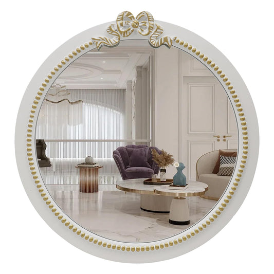 Vintage Round Wall Mirror