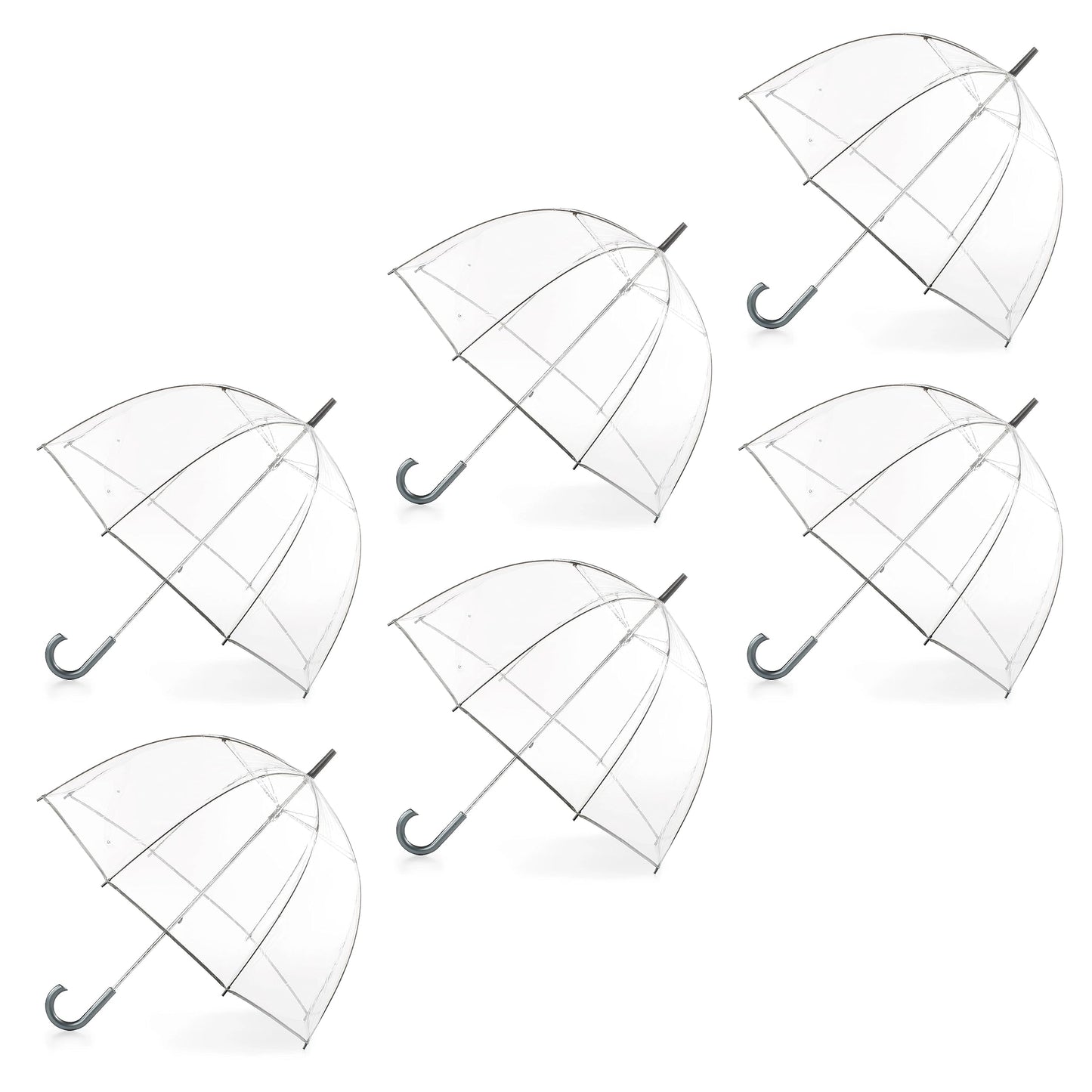 Umbrella with Dome Canopy and Lightweight Wind and Rain Protection