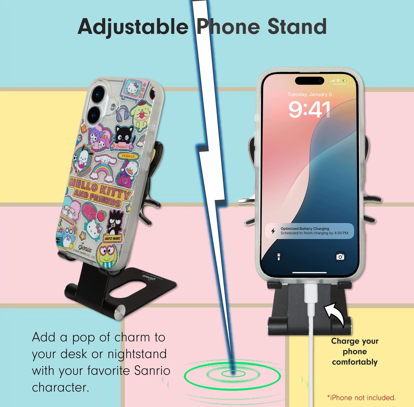 Sonix x Sanrio Character Phone Stand | Adjustable Cell Phone Holder