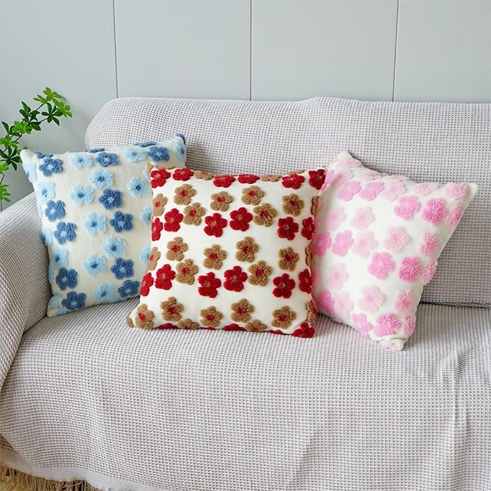 Cute Faux Fur Soft Plush Pillow Covers