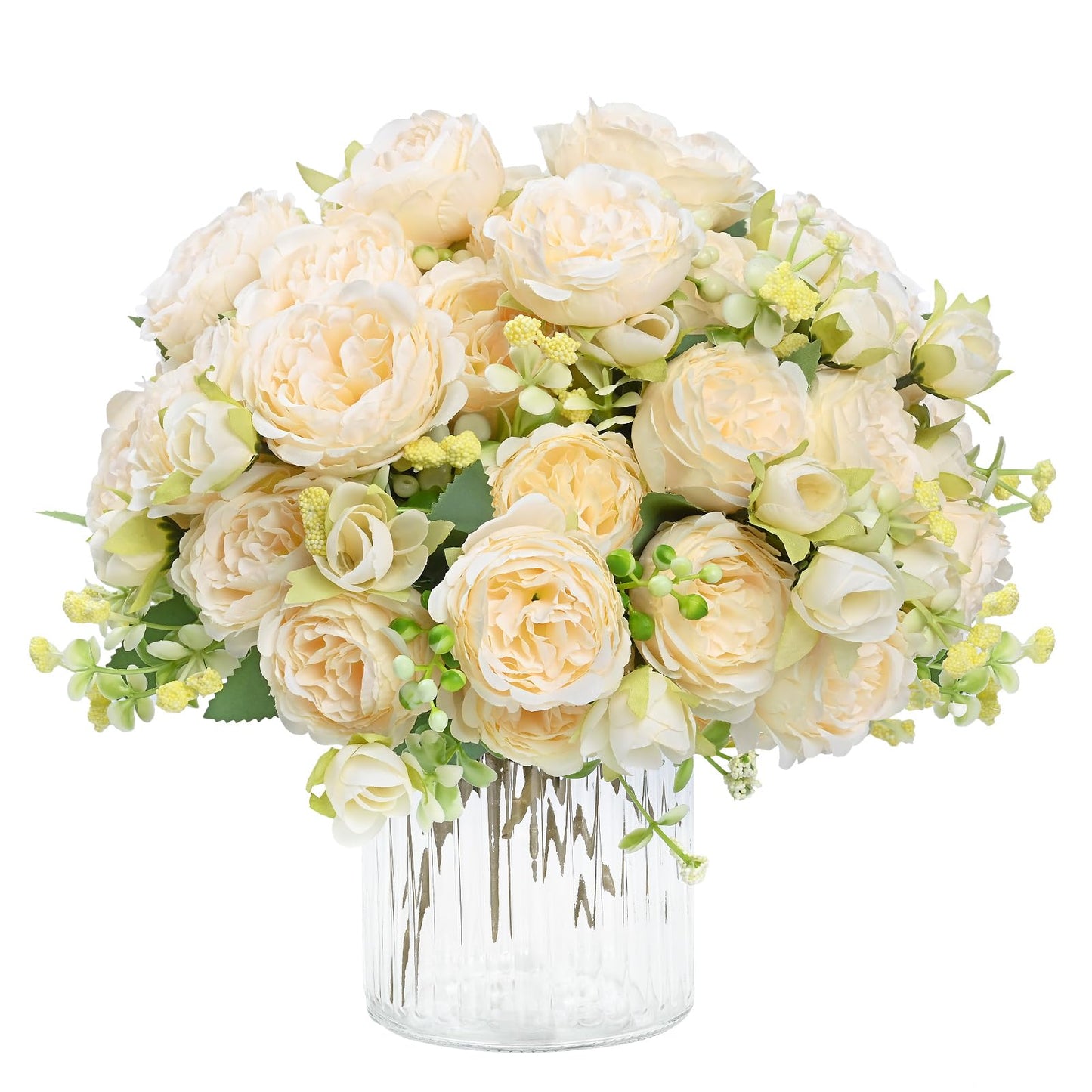 Peonies Artificial Flowers - Silk Peonies Flowers Fake Bouquet