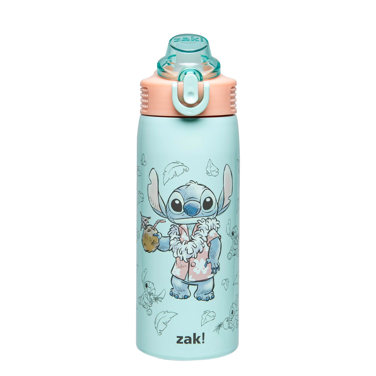 Sanrio Water Bottle, 19 oz Vacuum Insulated Stainless Steel with Locking Spout Cover, Built-In Carrying Loop, Leak-Proof Design