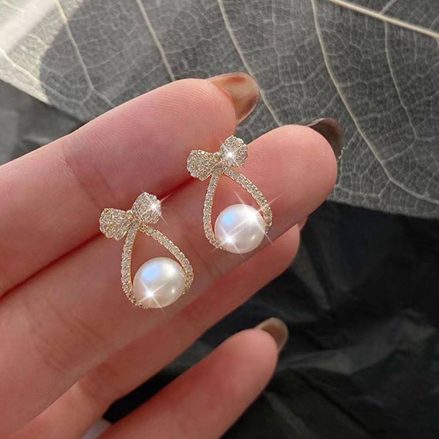 Women Bow Earrings