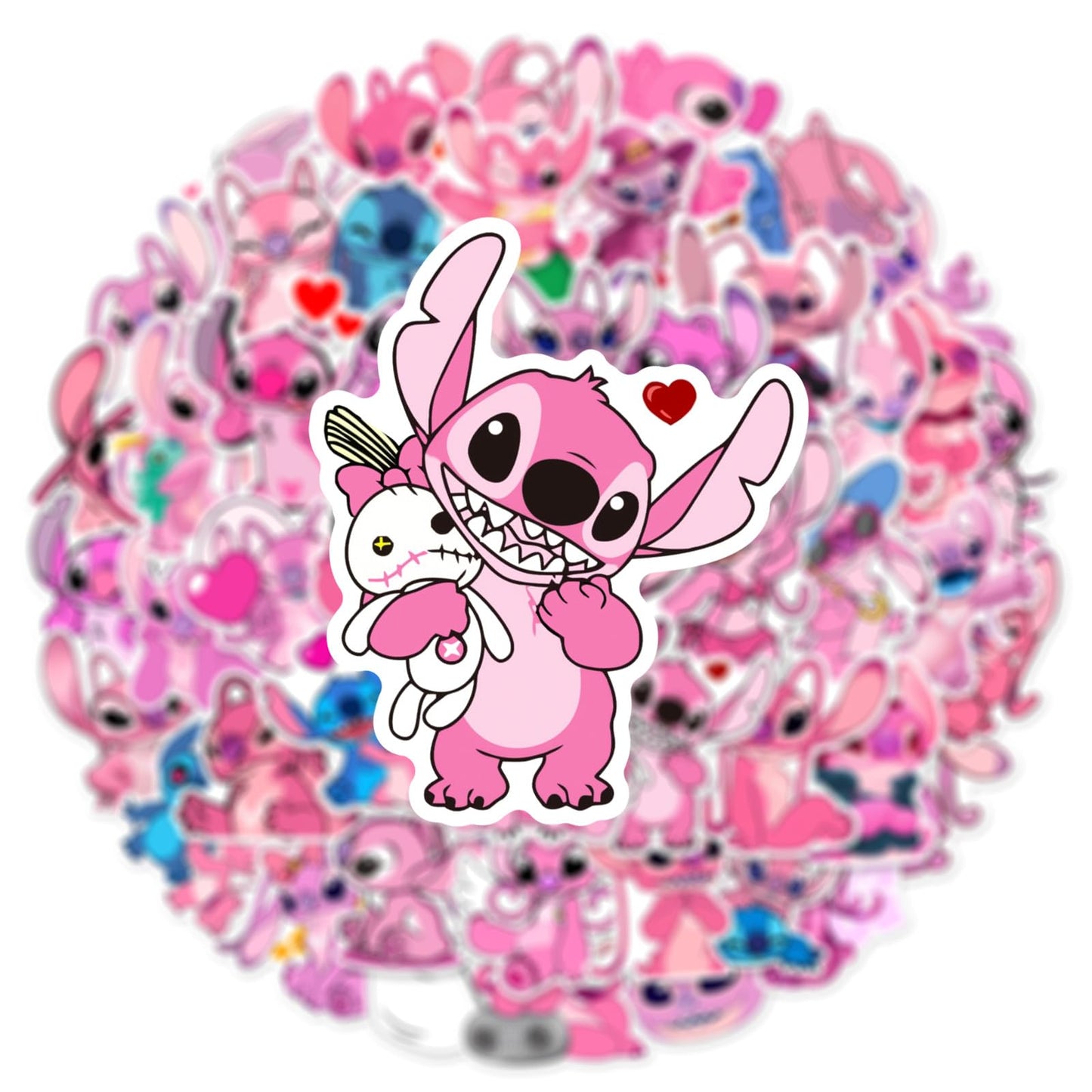 Kawaii Stickers, 50pcs Cute Cartoon Waterproof Vinyl Decal