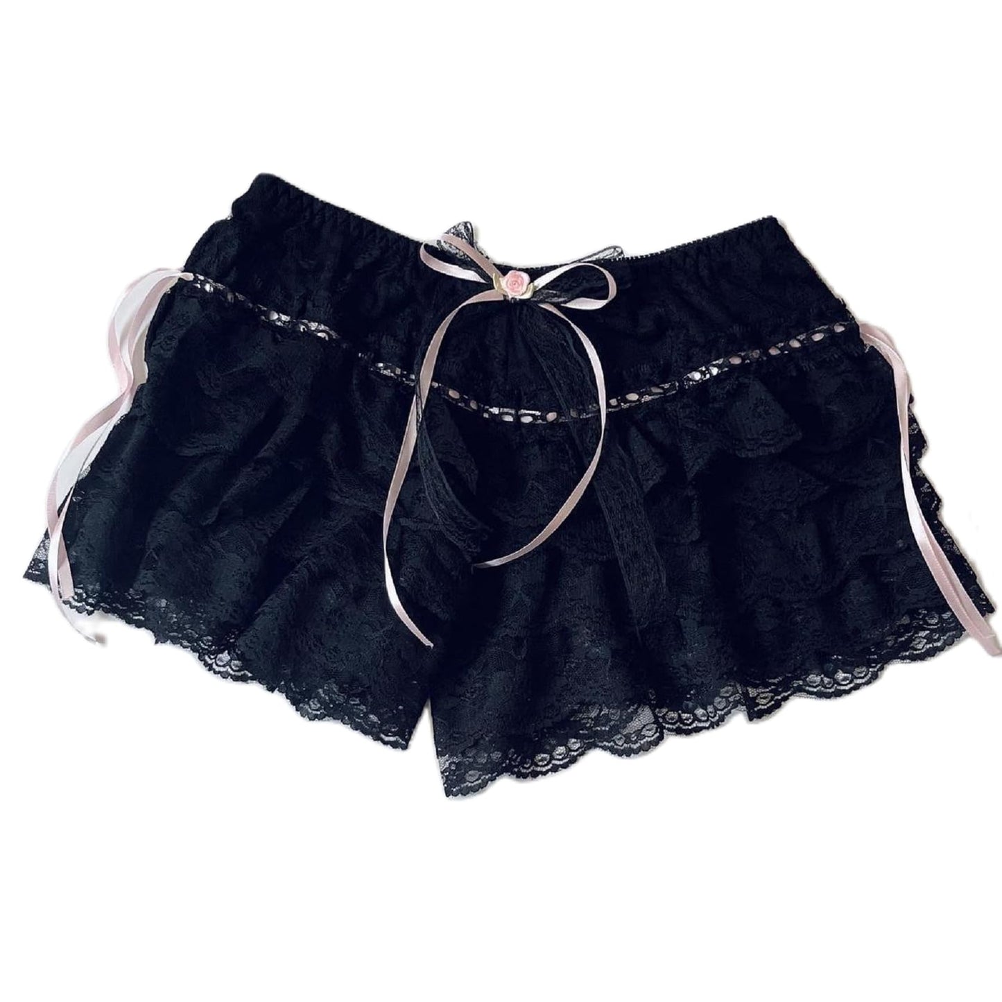 Women’s Lolita Bloomers – Cute Ruffle Lace Pumpkin Shorts & Y2K Pettipants