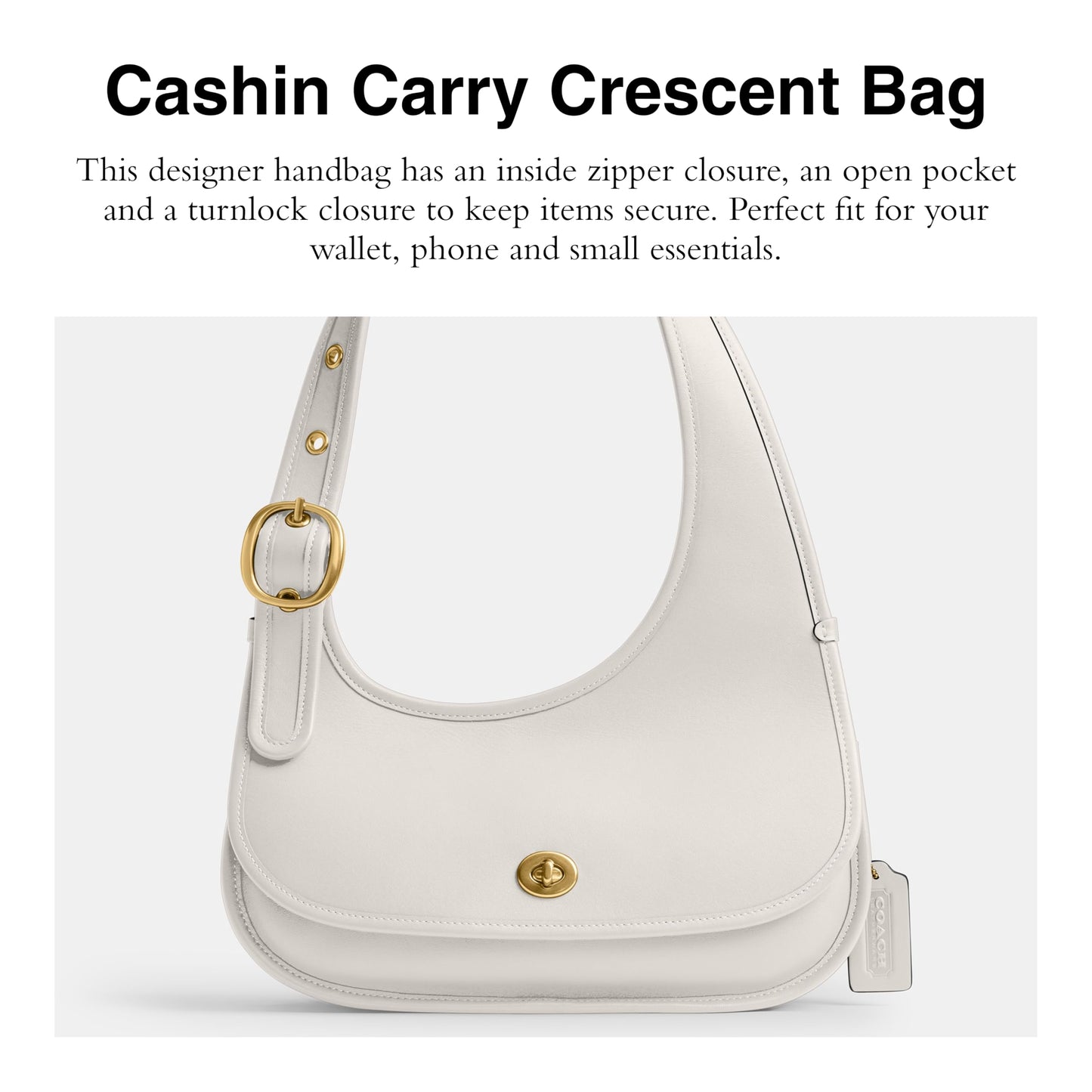 Coach Cashin Carry Crescent Bag