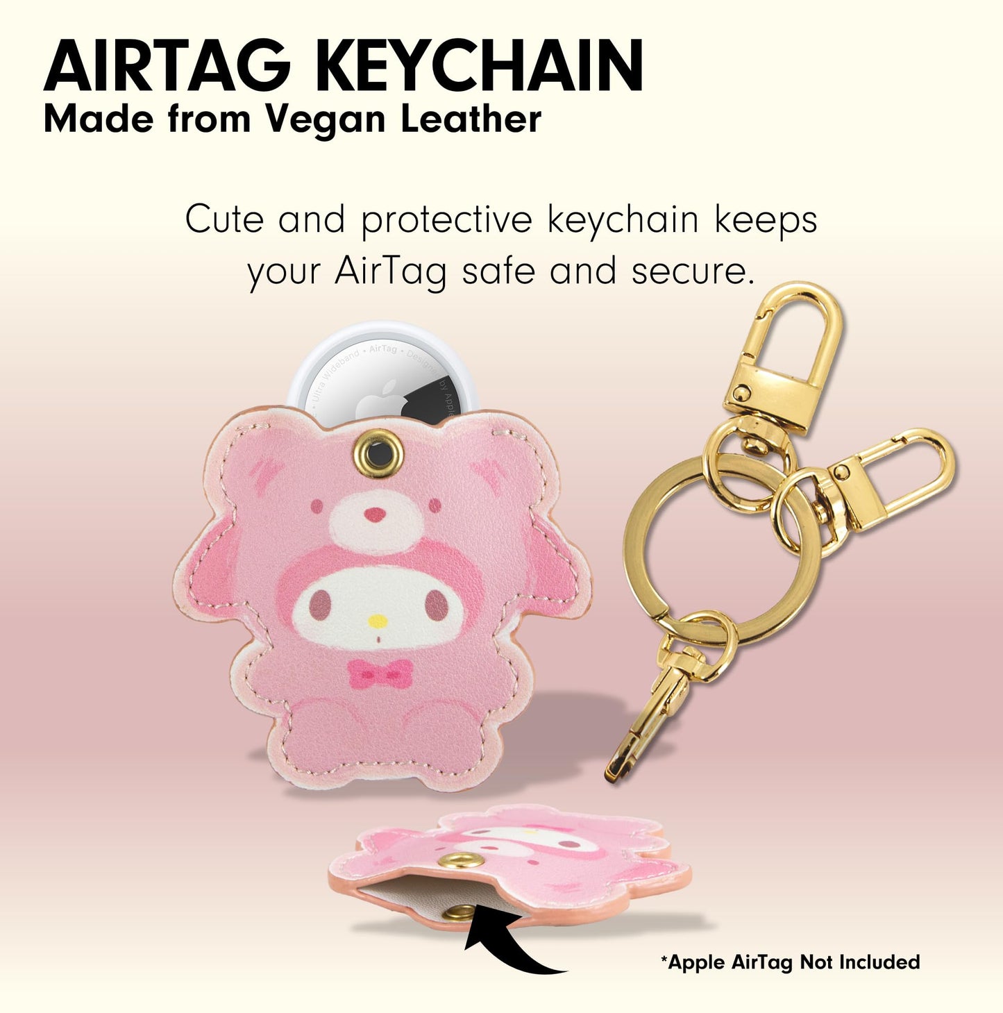 Sonix x Sanrio Character Keychain Case Compatible with Apple AirTag