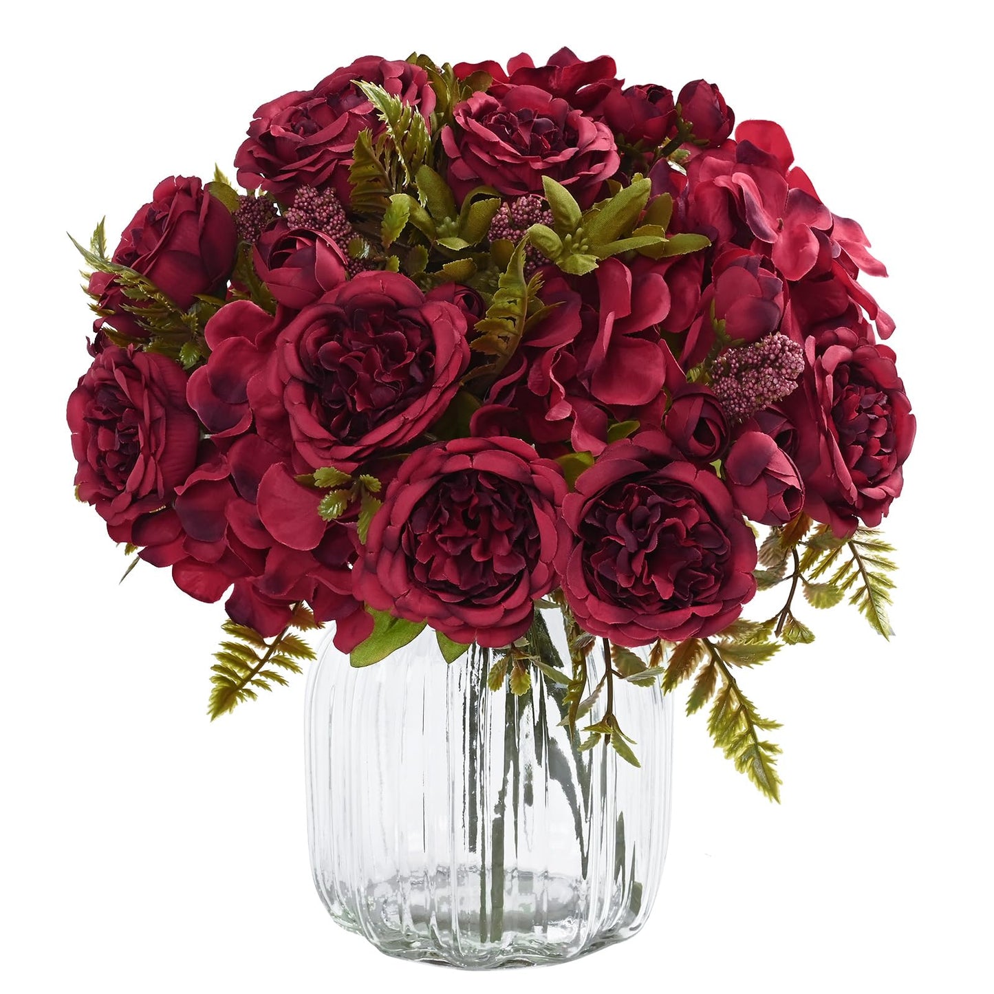 Peonies Artificial Flowers - Silk Peonies Flowers Fake Bouquet