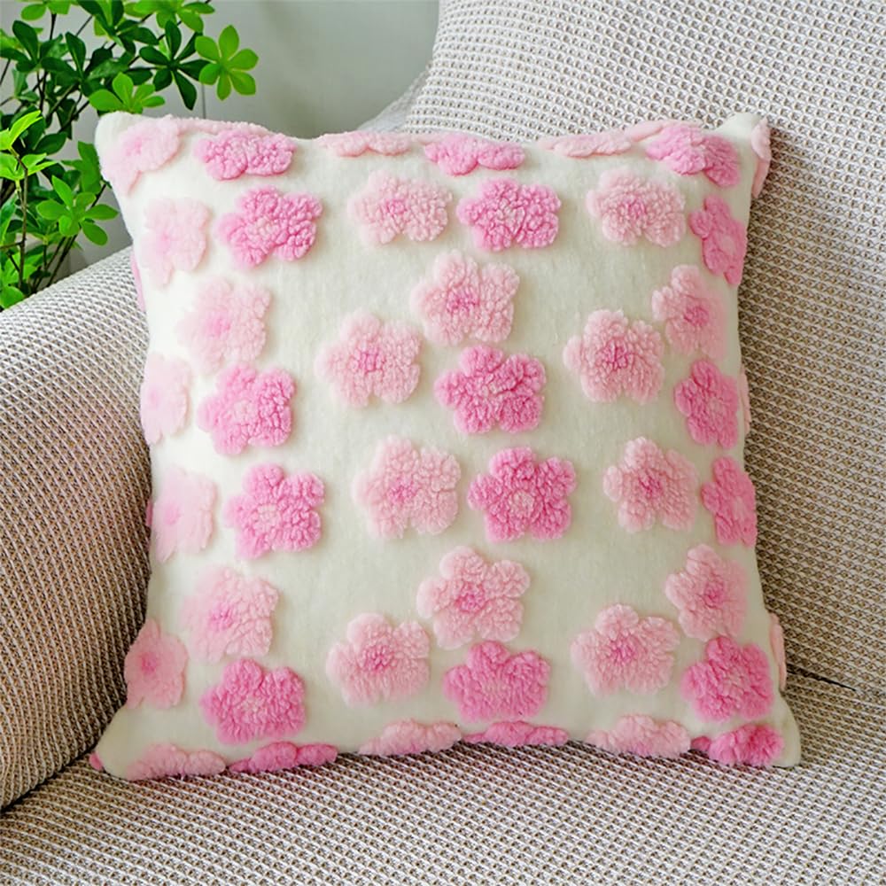 Cute Faux Fur Soft Plush Pillow Covers