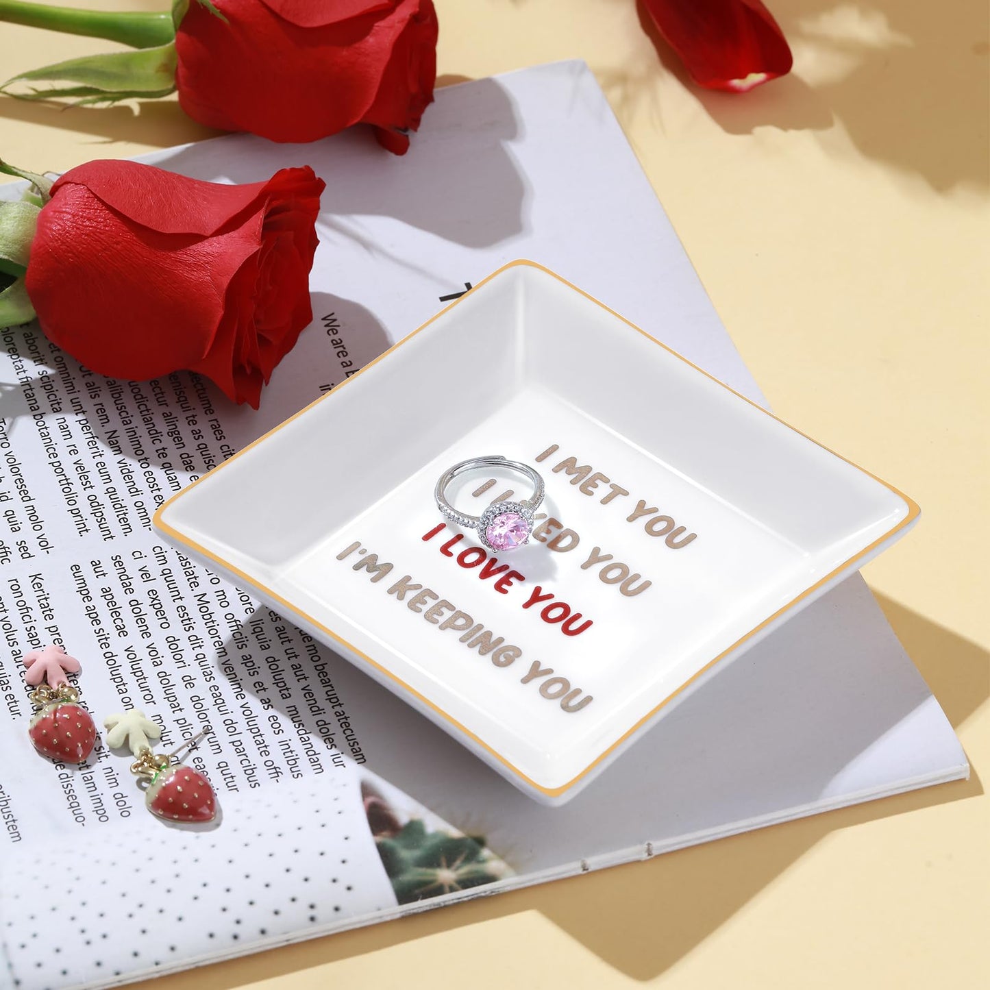 Inspirational Women Ring Dish