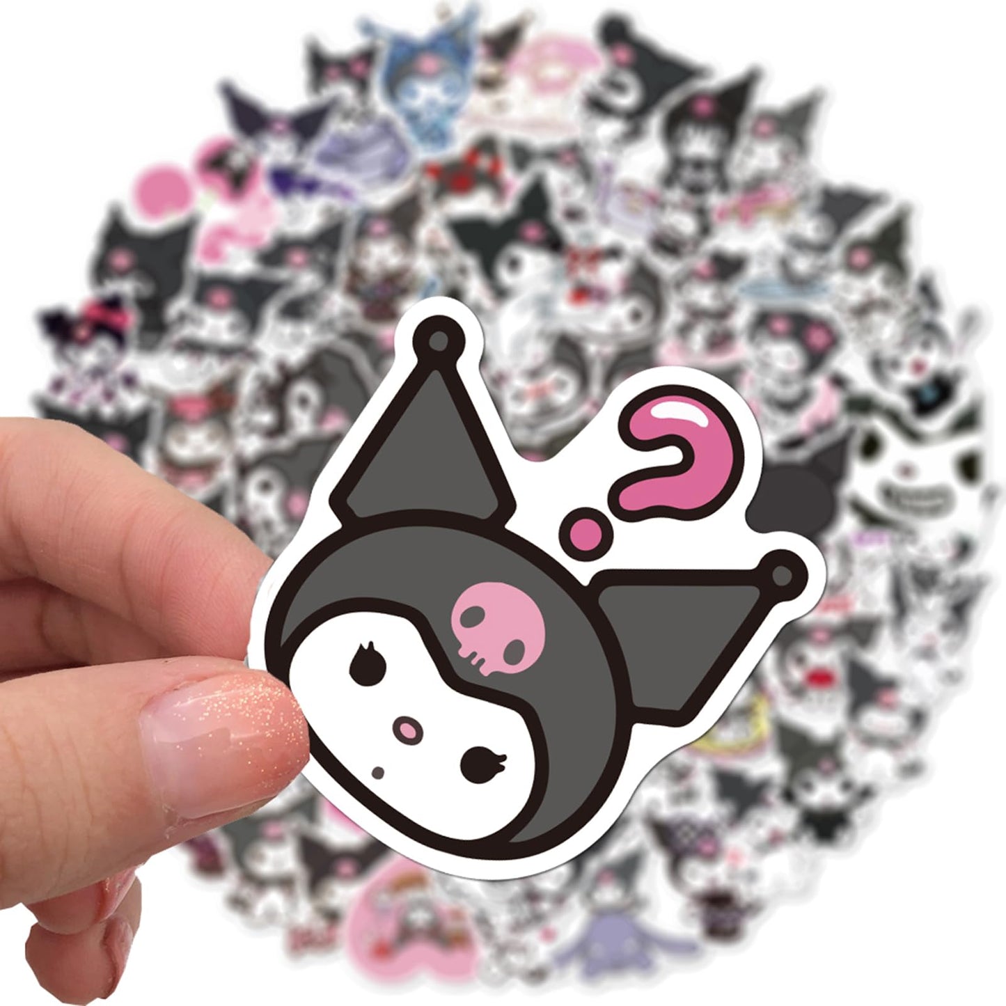 Kawaii Stickers, 50pcs Cute Cartoon Waterproof Vinyl Decal