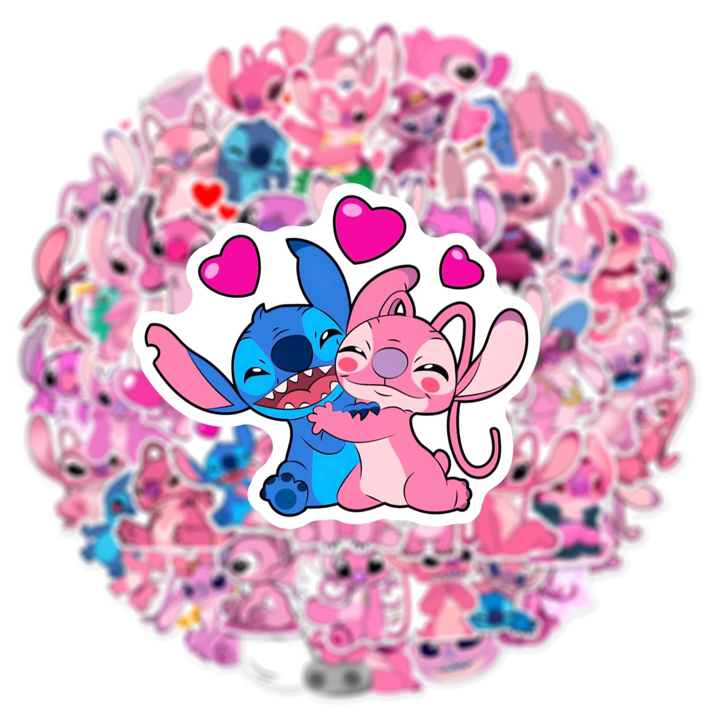 Kawaii Stickers, 50pcs Cute Cartoon Waterproof Vinyl Decal