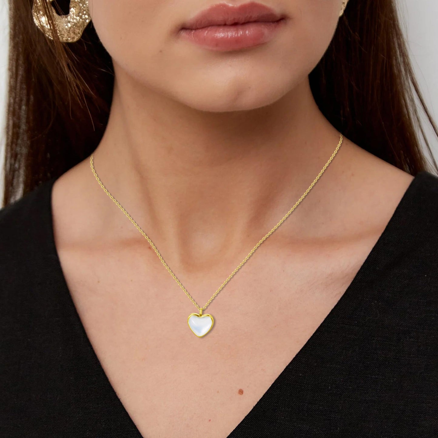 Women Heart Necklace