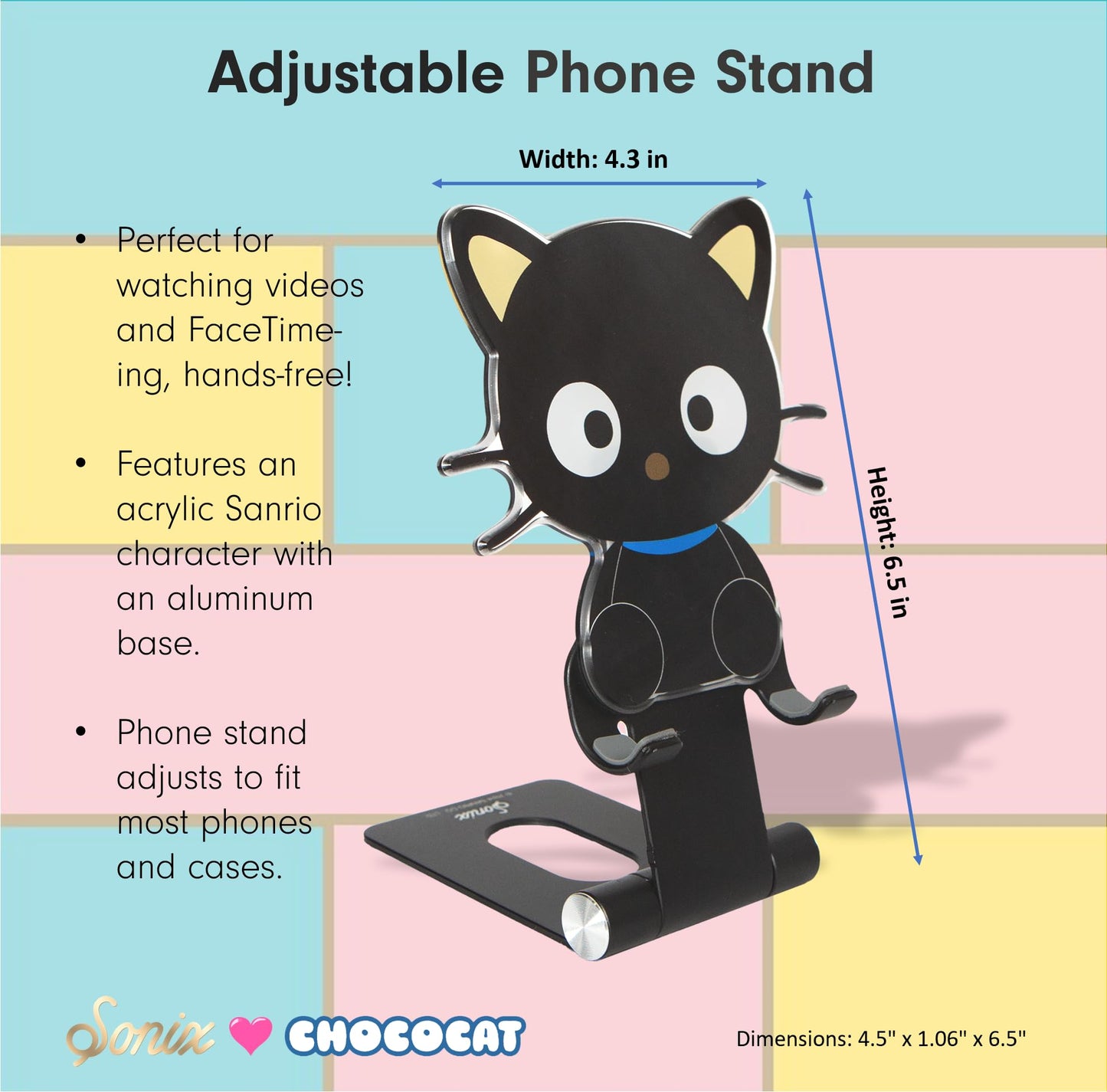 Sonix x Sanrio Character Phone Stand | Adjustable Cell Phone Holder