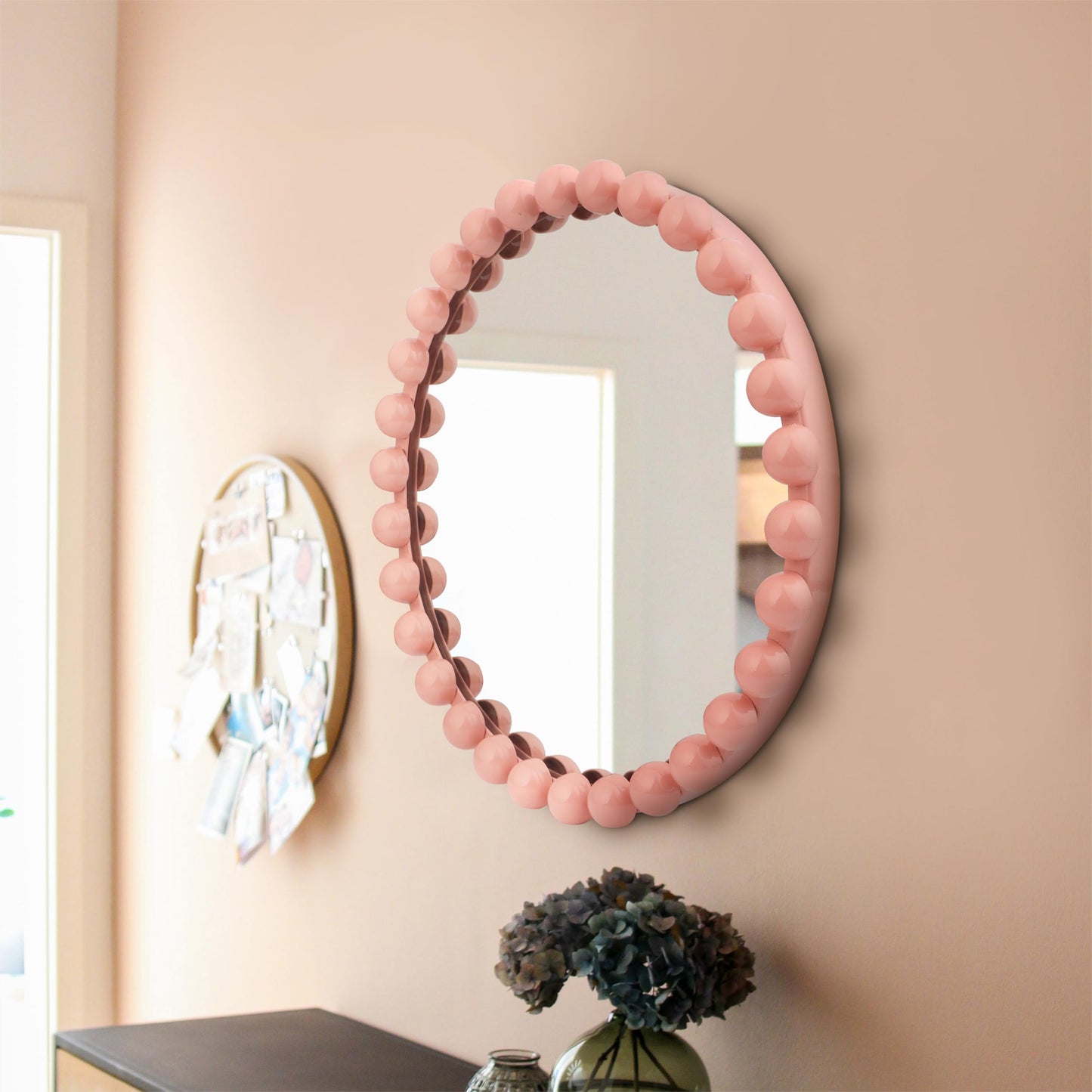 Wall Maunted Mirror, Metal Frame