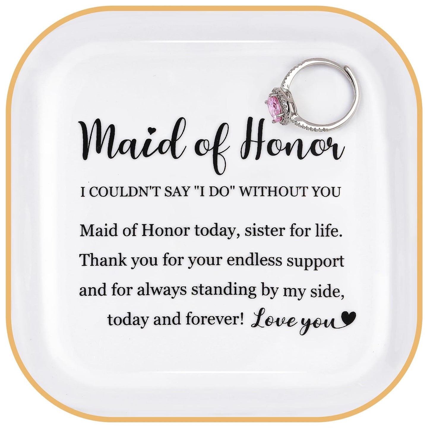 Inspirational Women Ring Dish