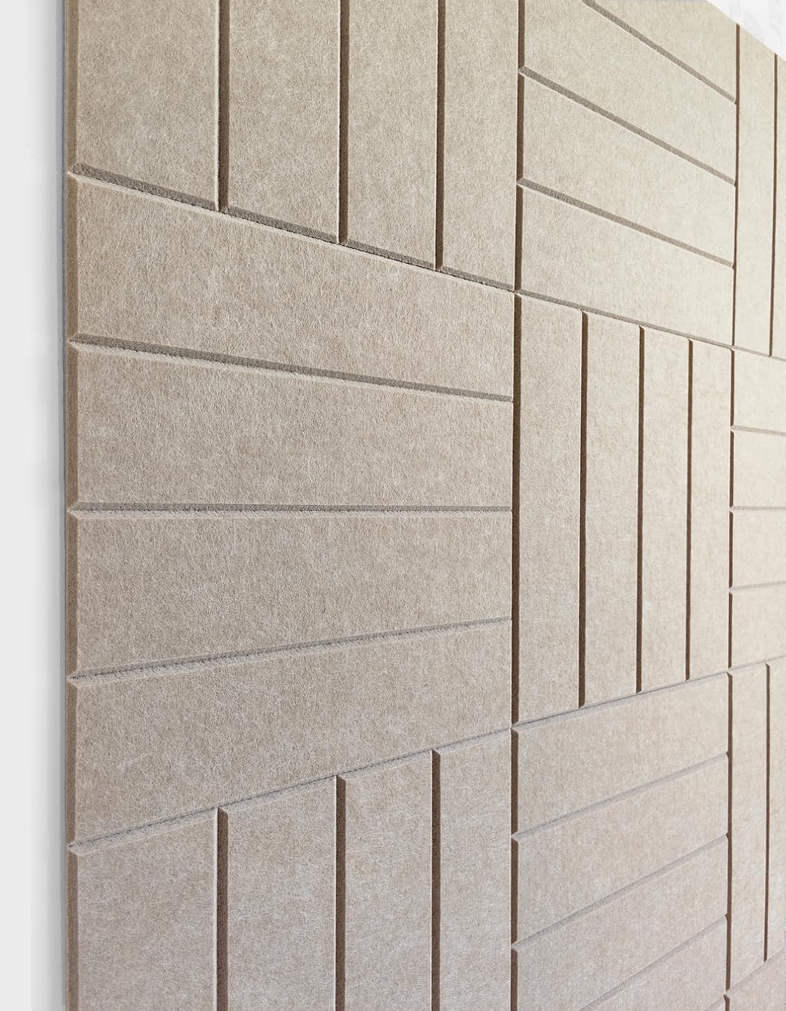 Large Cork Board Alternative - Felt Wall Tiles with Safe Removable Adhesive Tabs, Cork Wall Tiles Cork Board 47"x35" 12 Pack