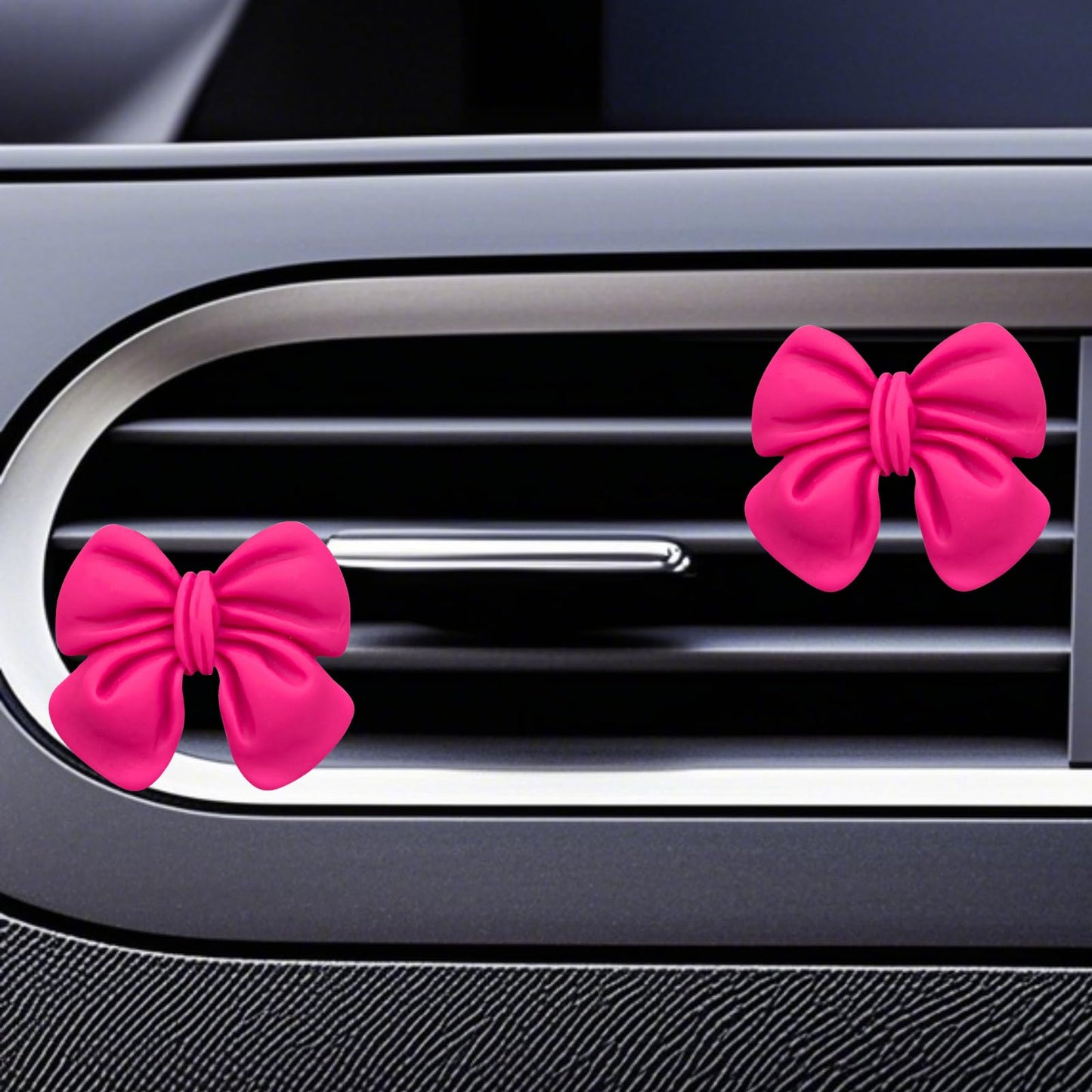 Pink Bow Car Air Freshener Coquette