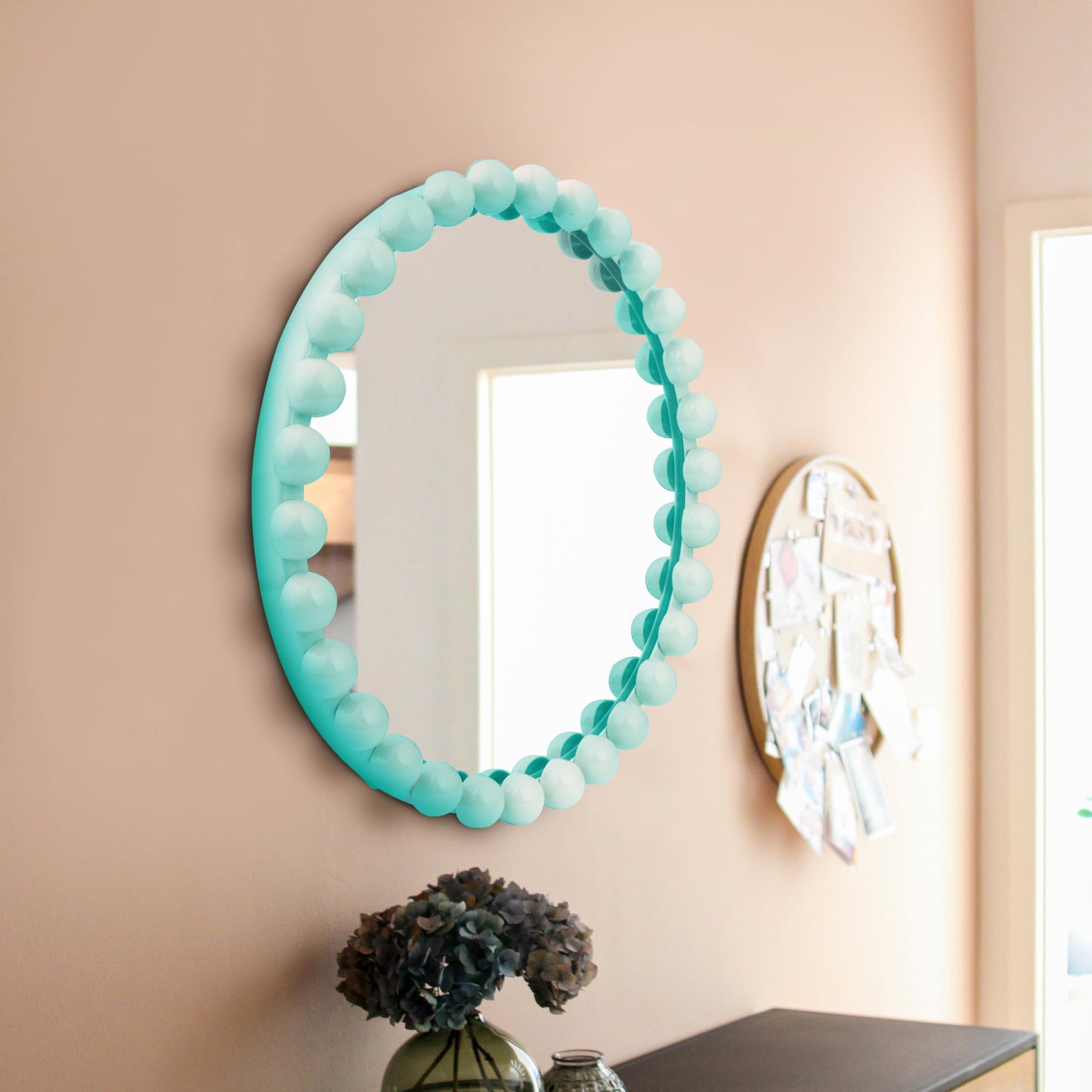 Wall Maunted Mirror, Metal Frame