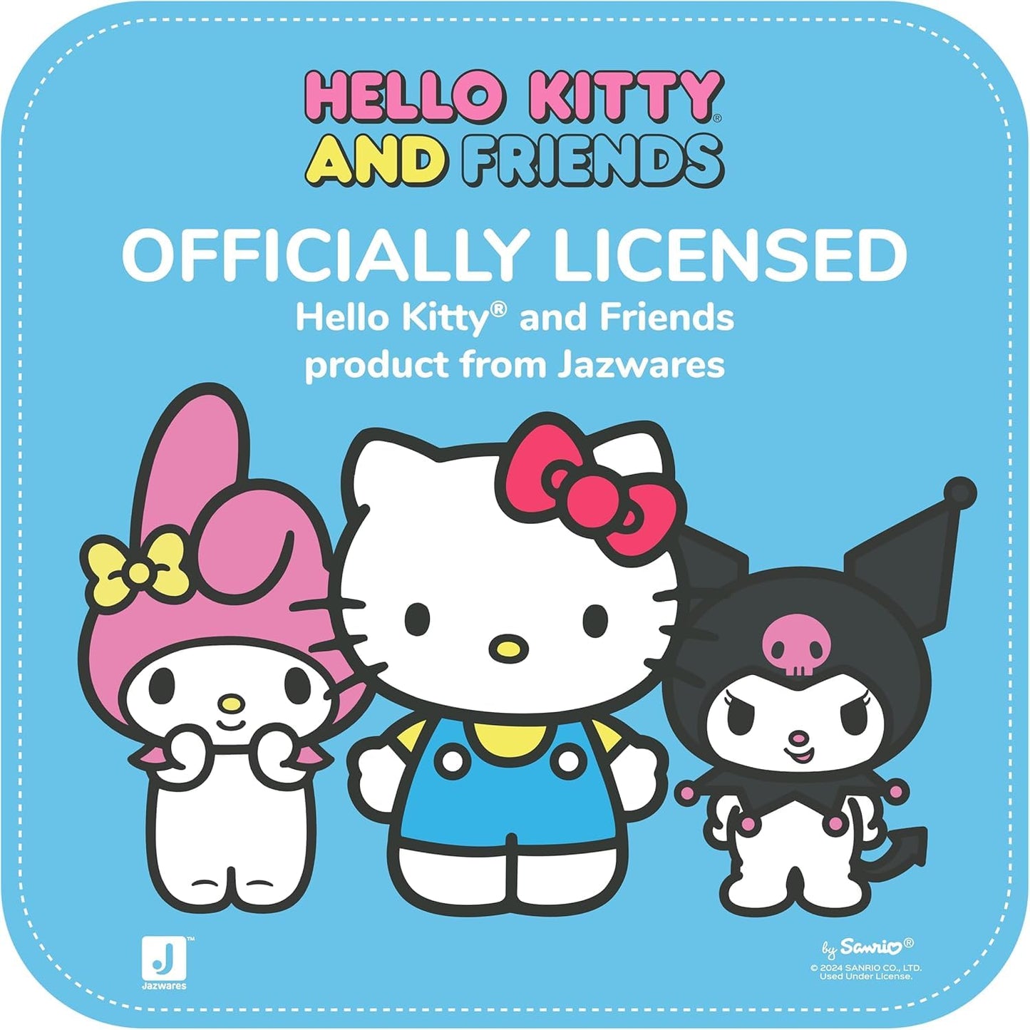 Hello Kitty and Friends 8" Velveteen Plush - Cute Soft Doll Stuffed Animal Toy