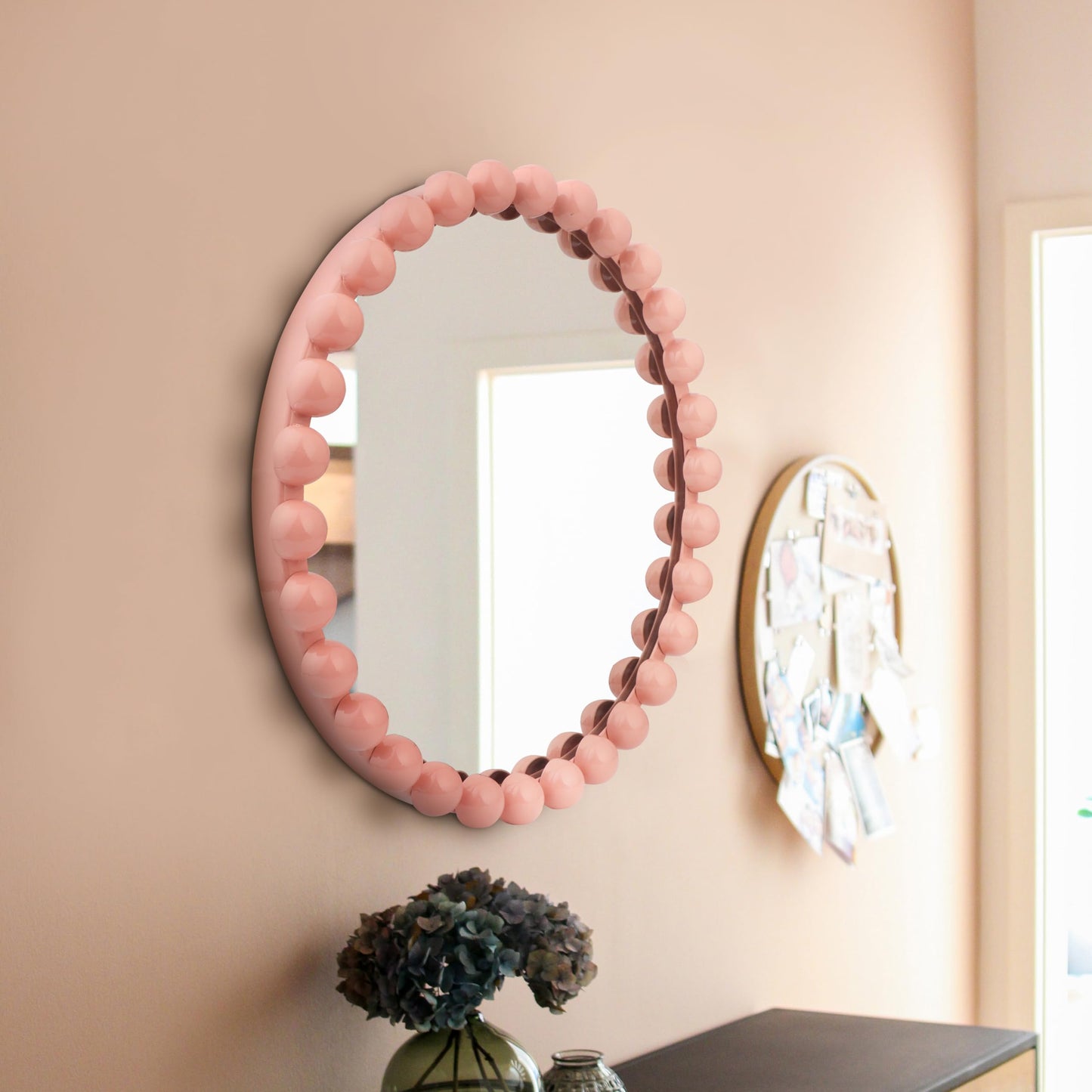 Wall Maunted Mirror, Metal Frame