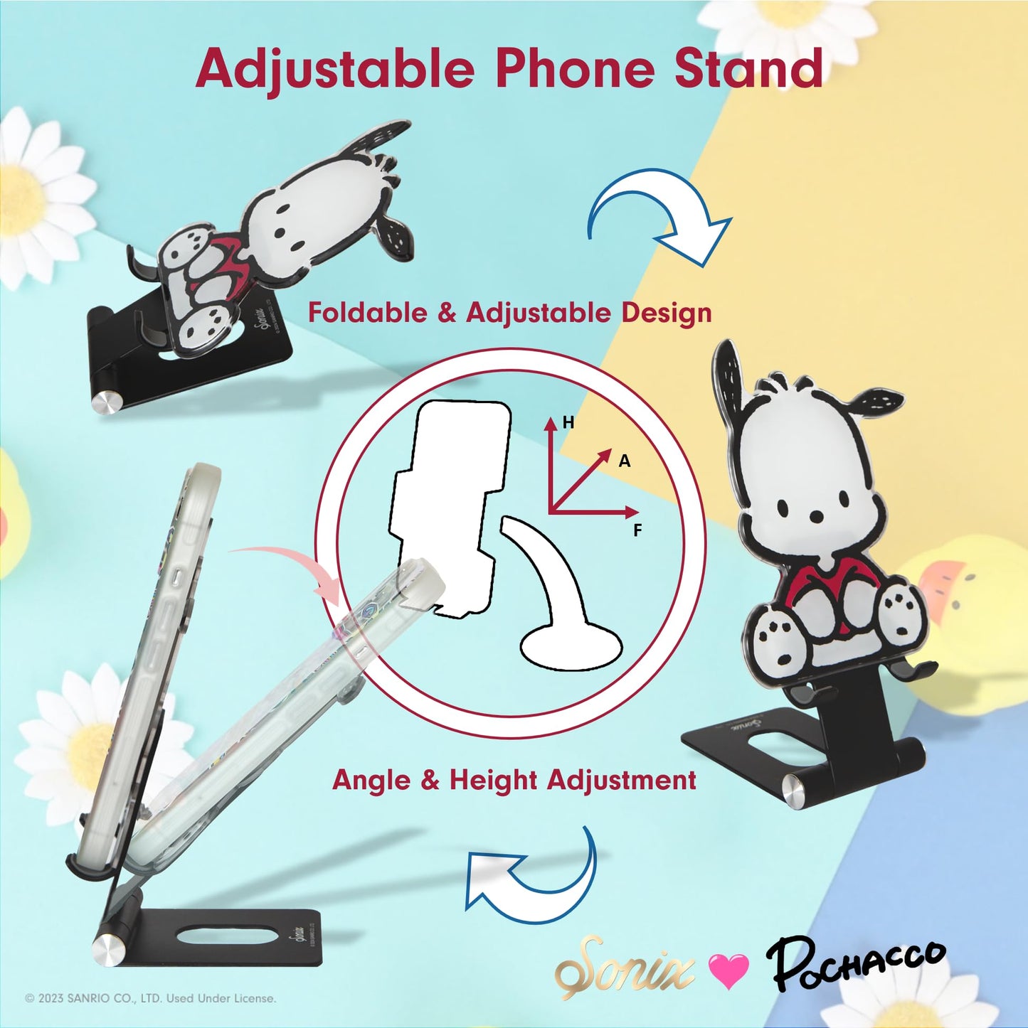 Sonix x Sanrio Character Phone Stand | Adjustable Cell Phone Holder