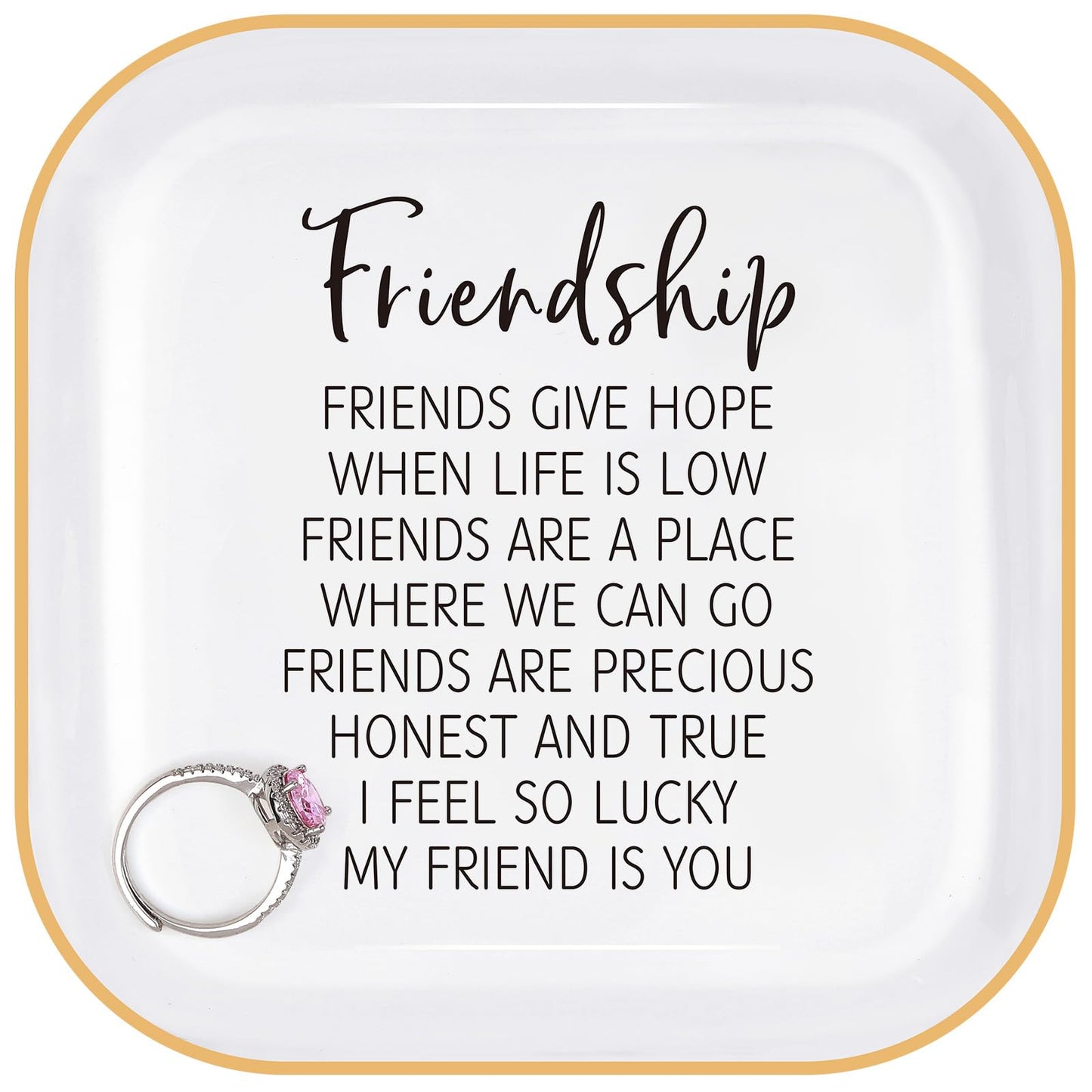 Inspirational Women Ring Dish