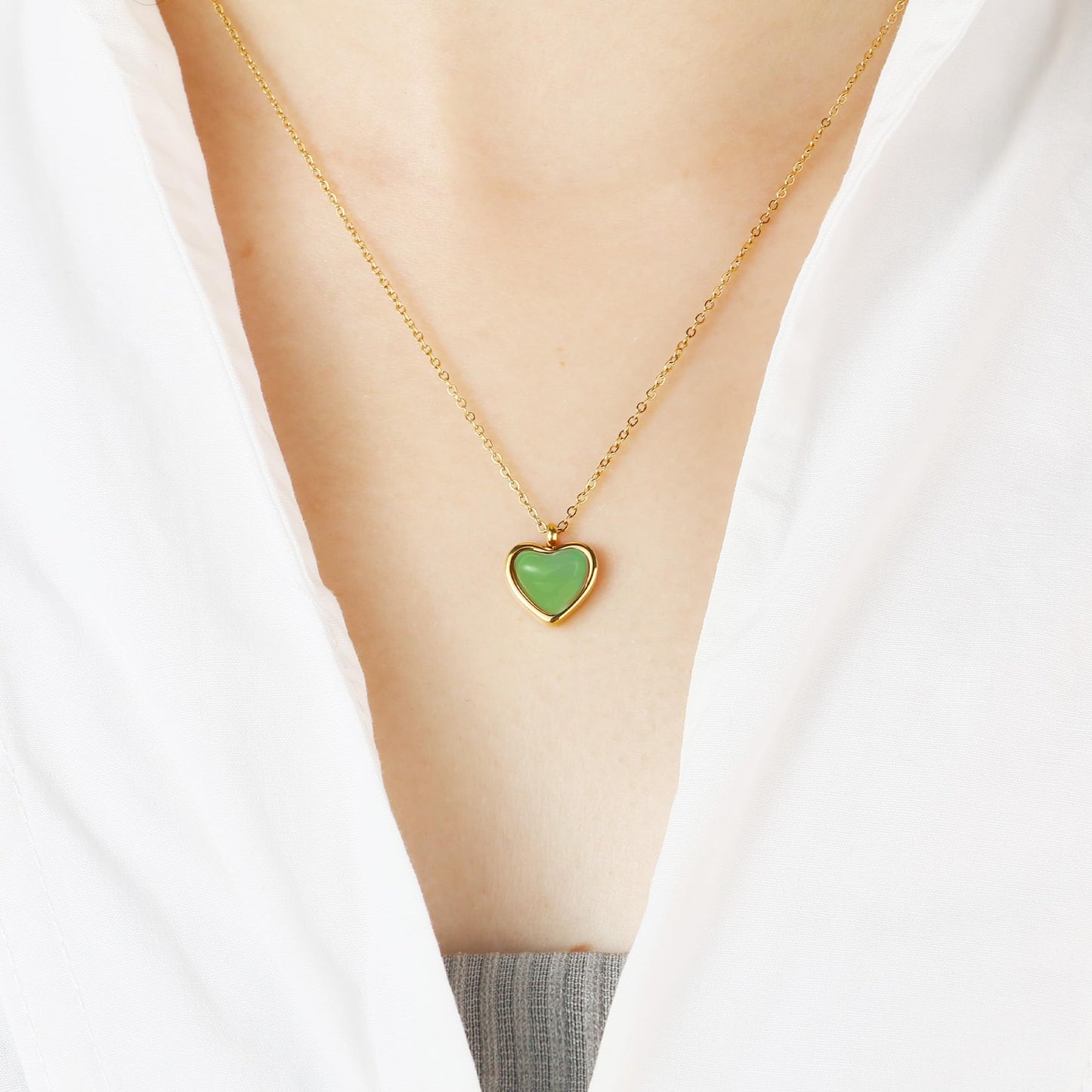 Women Heart Necklace