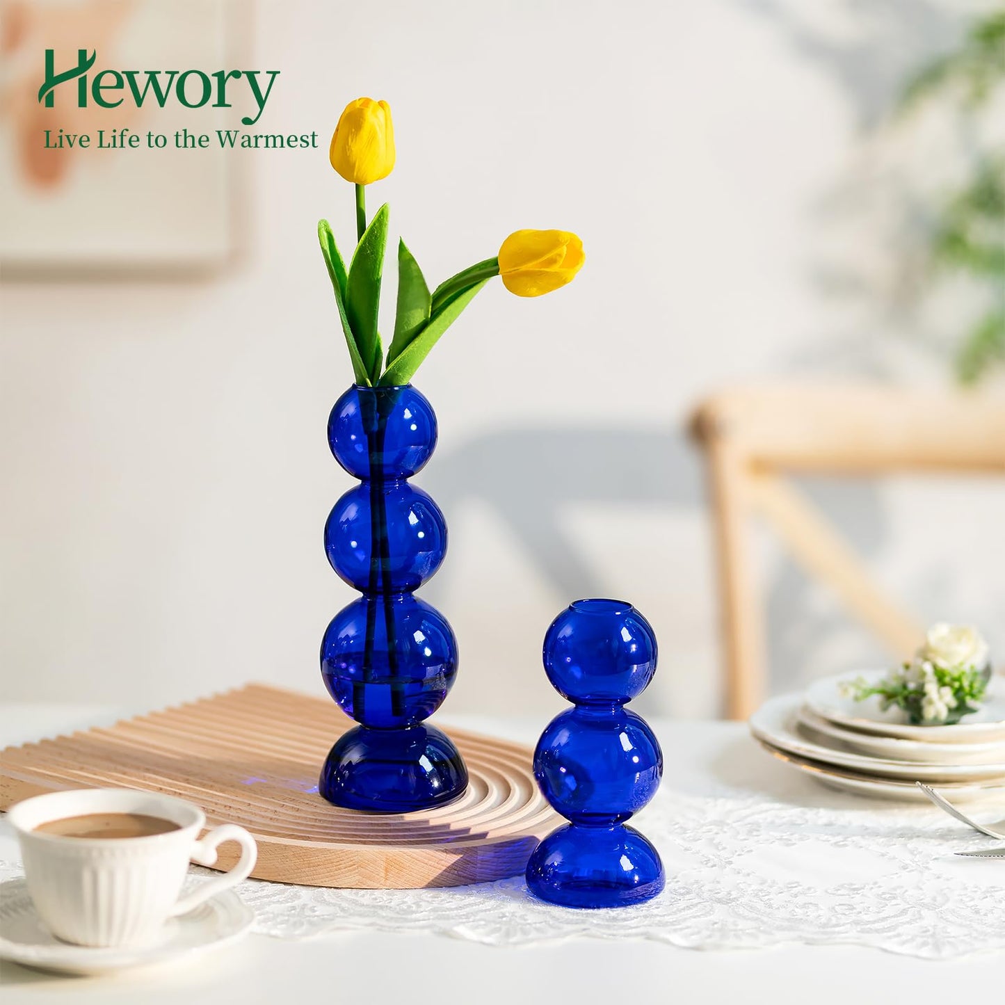 Glass Bubble Vases for Flowers