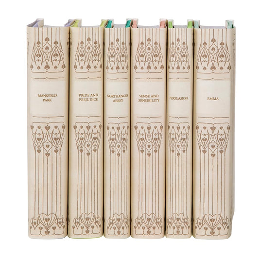 Juniper Books Jane Austen Book Set | Books & Covers Included (Pink, Standard)