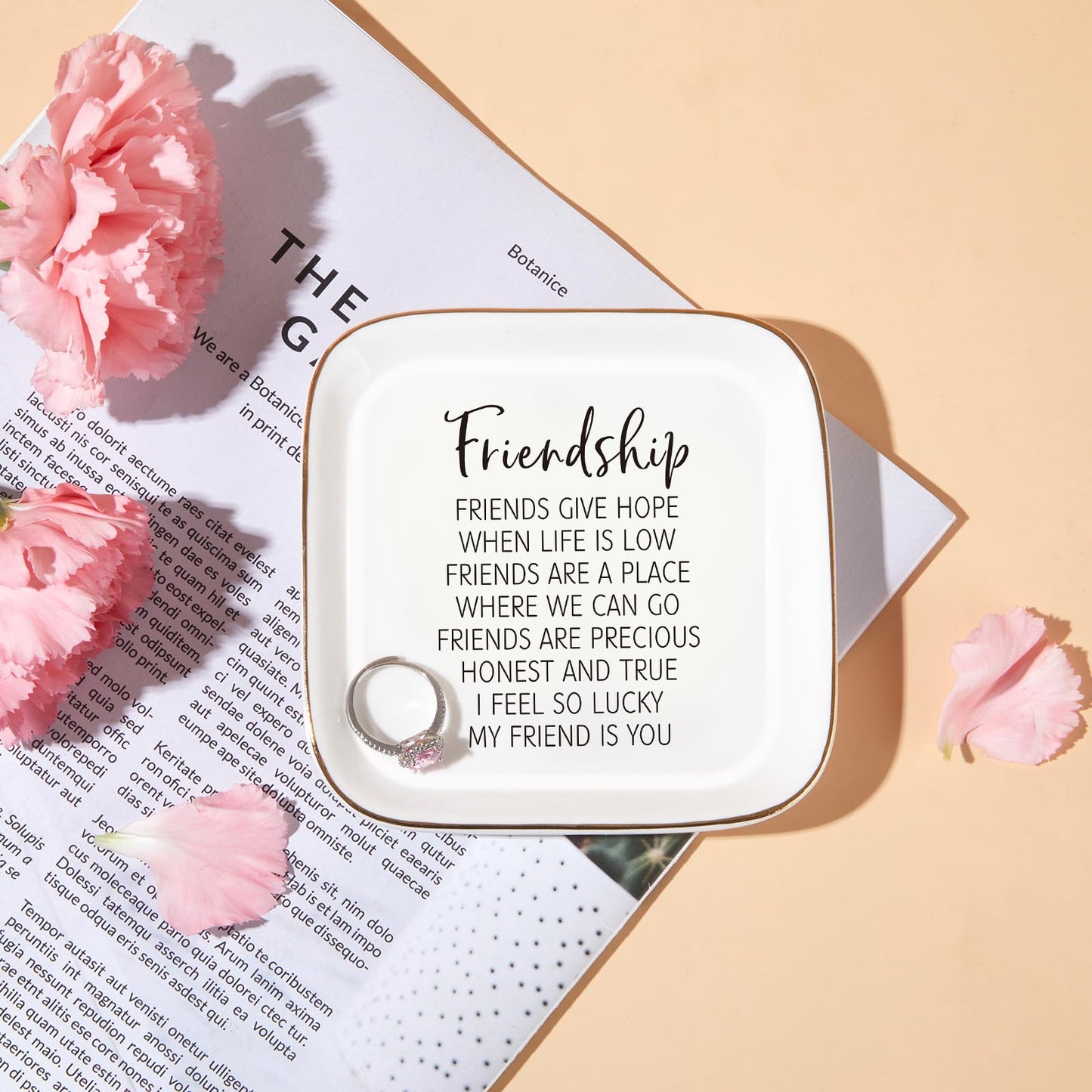 Inspirational Women Ring Dish